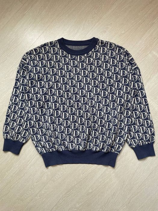 Designer Vintage Rare Y2K Vandy The Pink Vior Monogram D Knit ...