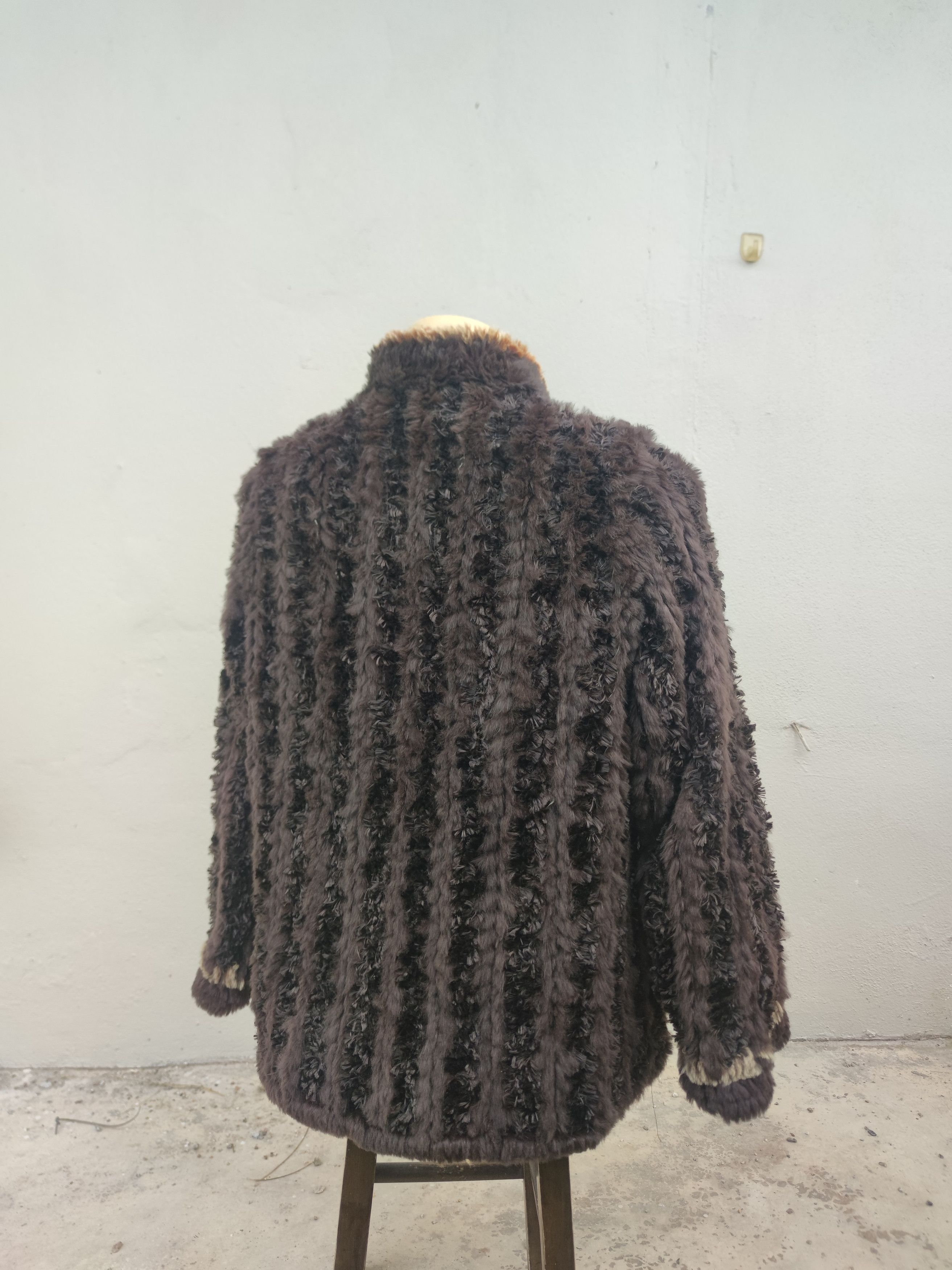 Balmain Balmain Paris Spanish Rabbit Fur Reversible Jacket Size XL / US 12-14 / IT 48-50 - 3 Thumbnail