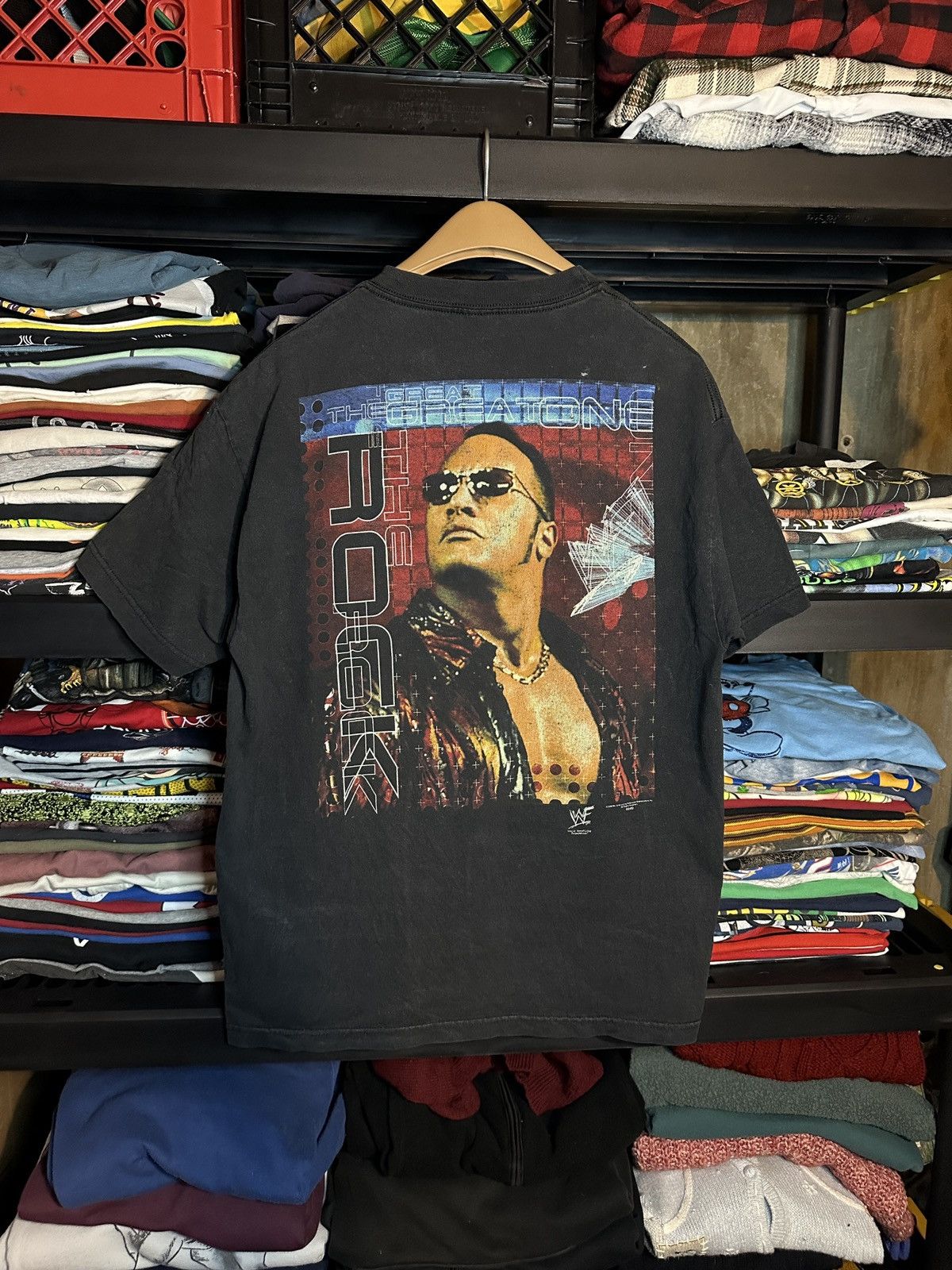 Rare × Vintage × Wwe The Rock Dwayne Johnson WWE 1998