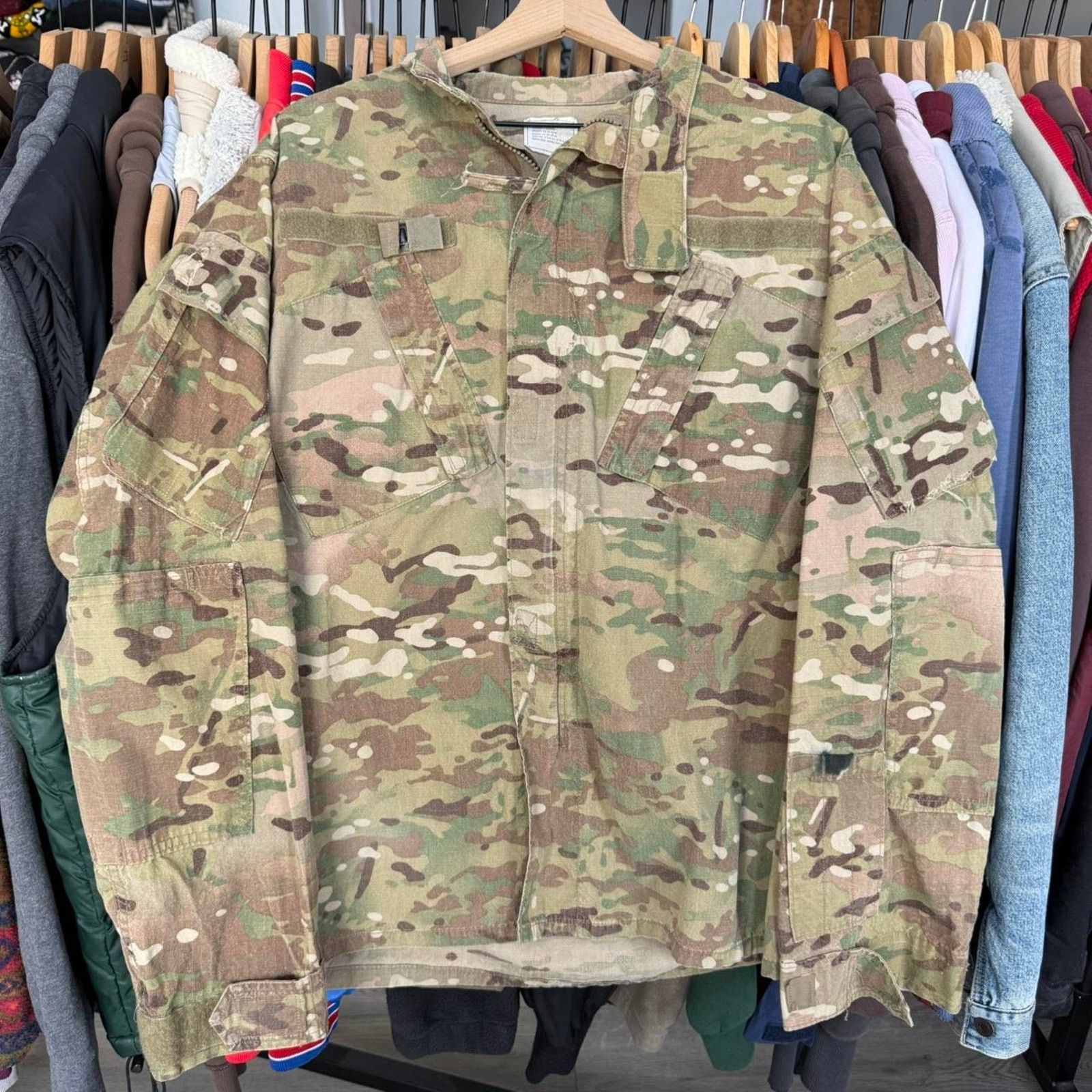 Other Vintage Y2K Military Light Camo Jacket Size US L / EU 52-54 / 3 - 1 Thumbnail