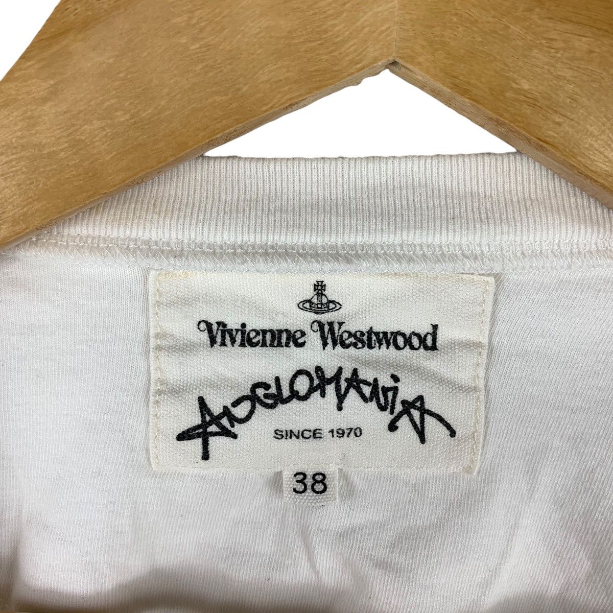 Vivienne Westwood Vivienne Westwood Anglomania White Rose Graphic Tee Size US M / EU 48-50 / 2 - 3 Thumbnail