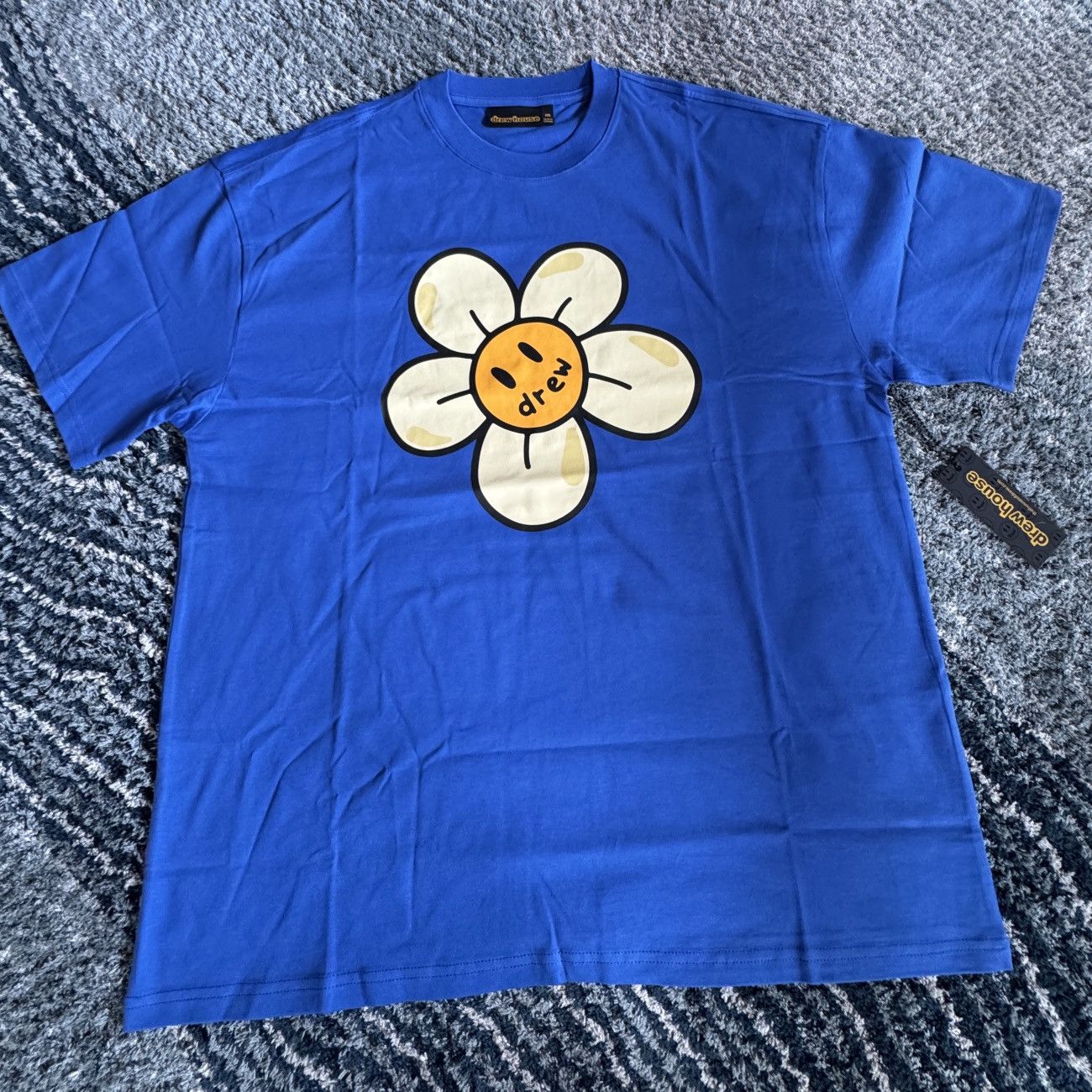 Drew House Drew House Daisy SS Tee, Royal Blue- Medium Size US M / EU 48-50 / 2 - 2 Thumbnail