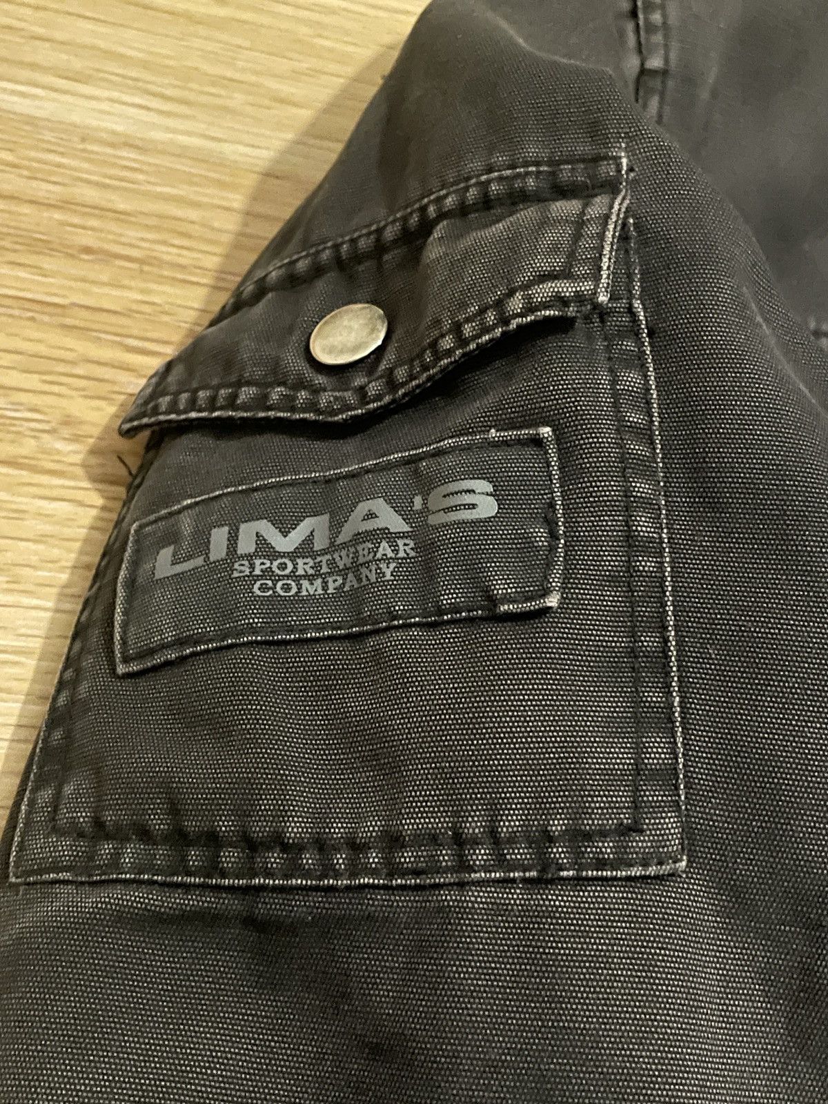 Vintage Vintage LIMA’S Workwear Jacket Faded Black Heavy Canvas Size US L / EU 52-54 / 3 - 11 Thumbnail