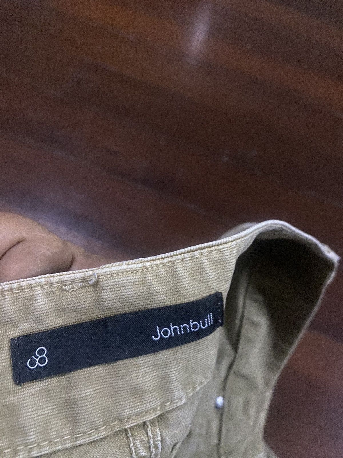 Blue Blue Japan Rare JOHNBULL cargo Denim Jeans faded Size US 31 - 16 Thumbnail