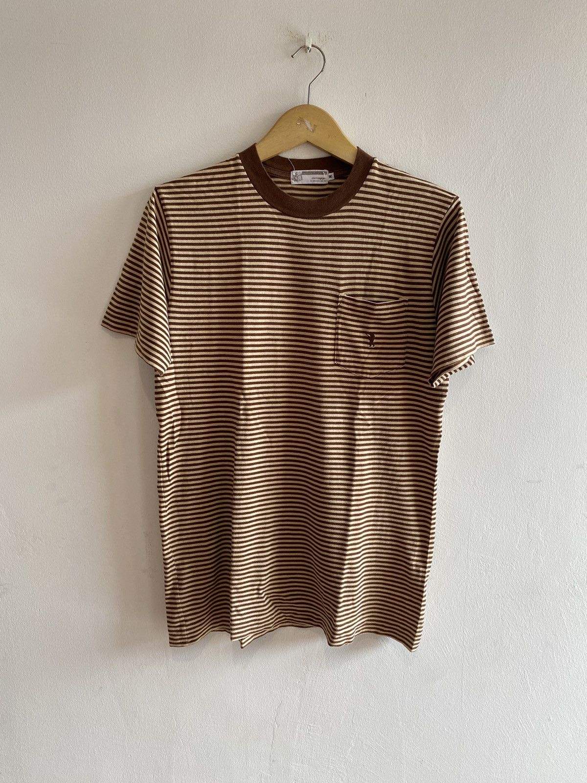 A Bathing Ape Striped Pocket Tee
