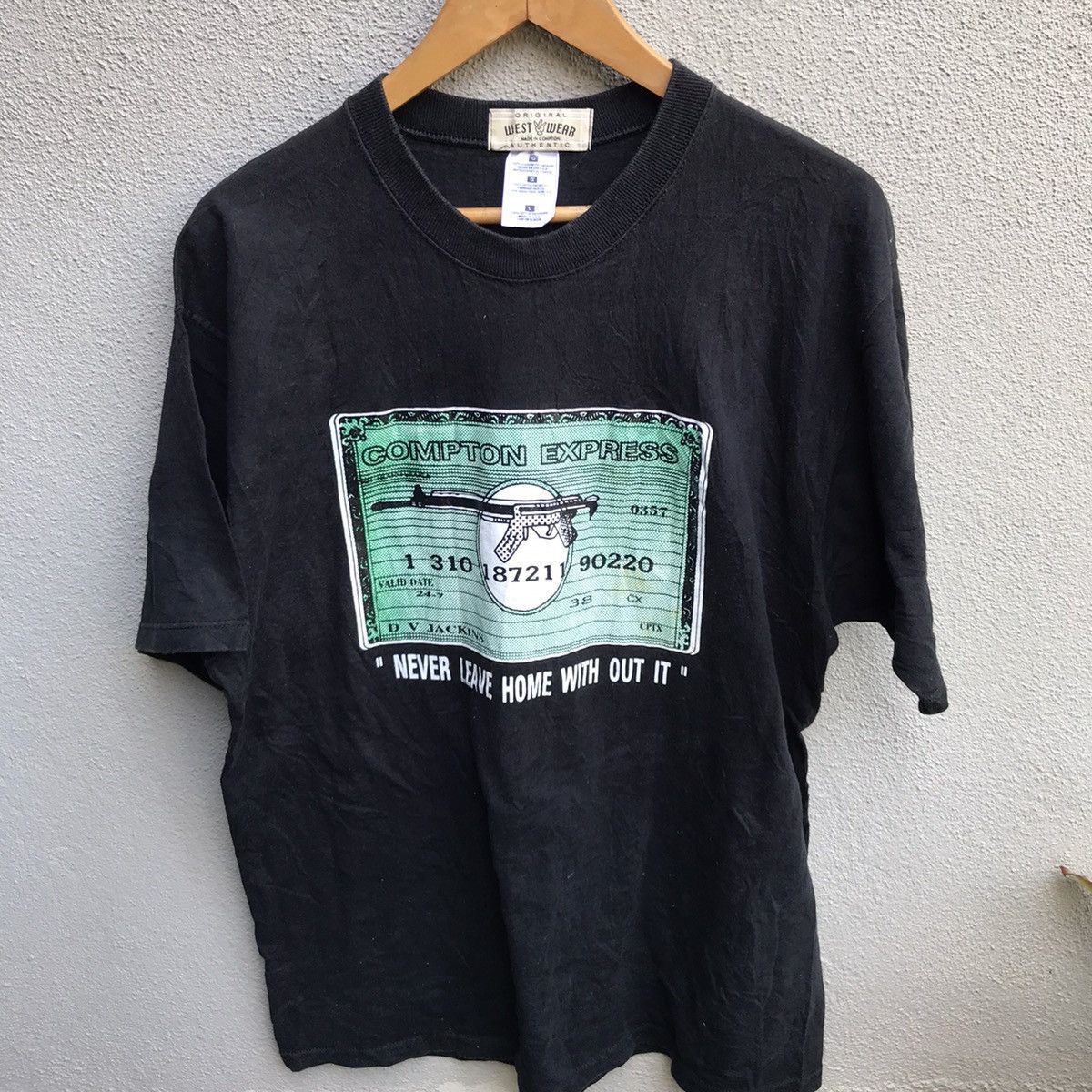 Rap Tees Vintage WEST SIDE compton rap tee wu wear dr dre Size US XL / EU 56 / 4 - 2 Thumbnail
