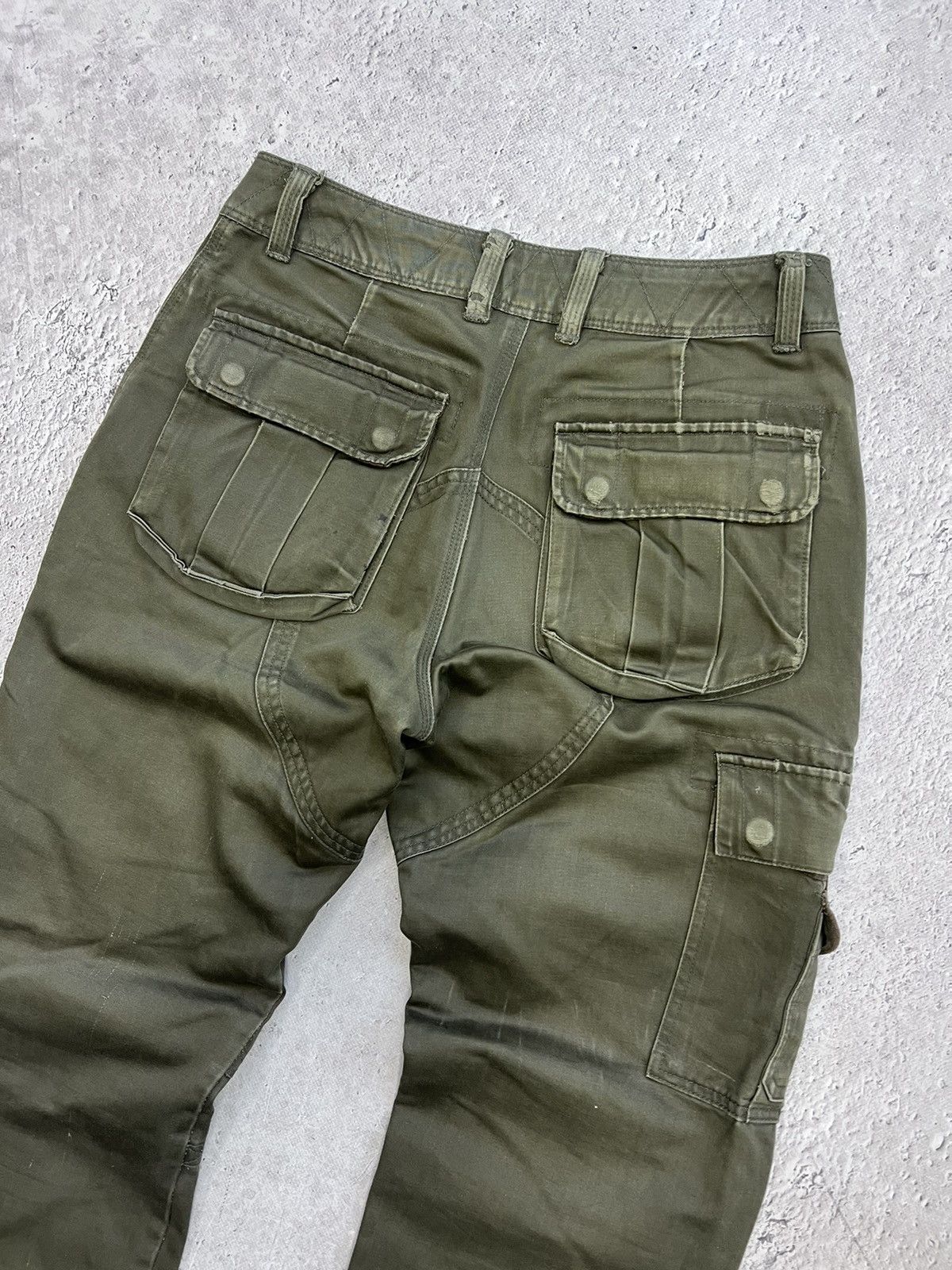 Issey Miyake × Japanese Brand × Tete Homme 2000s Tete Home Multipocket Bondage Cargo Pants Size US 30 / EU 46 - 10 Thumbnail