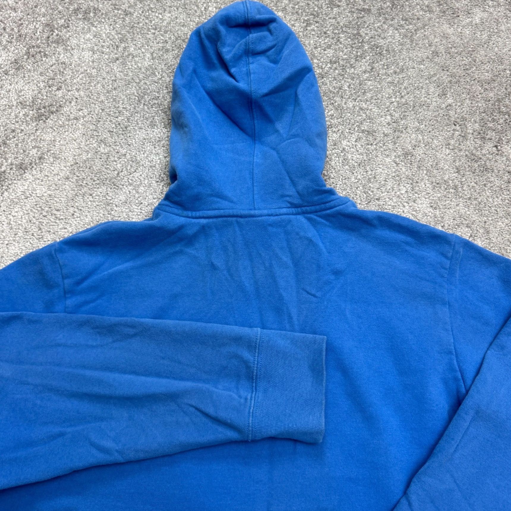 The North Face The North Face Hoodie Mens Medium Blue Graphic Print Hooded Pullover Sweatshirt Size US M / EU 48-50 / 2 - 3 Thumbnail