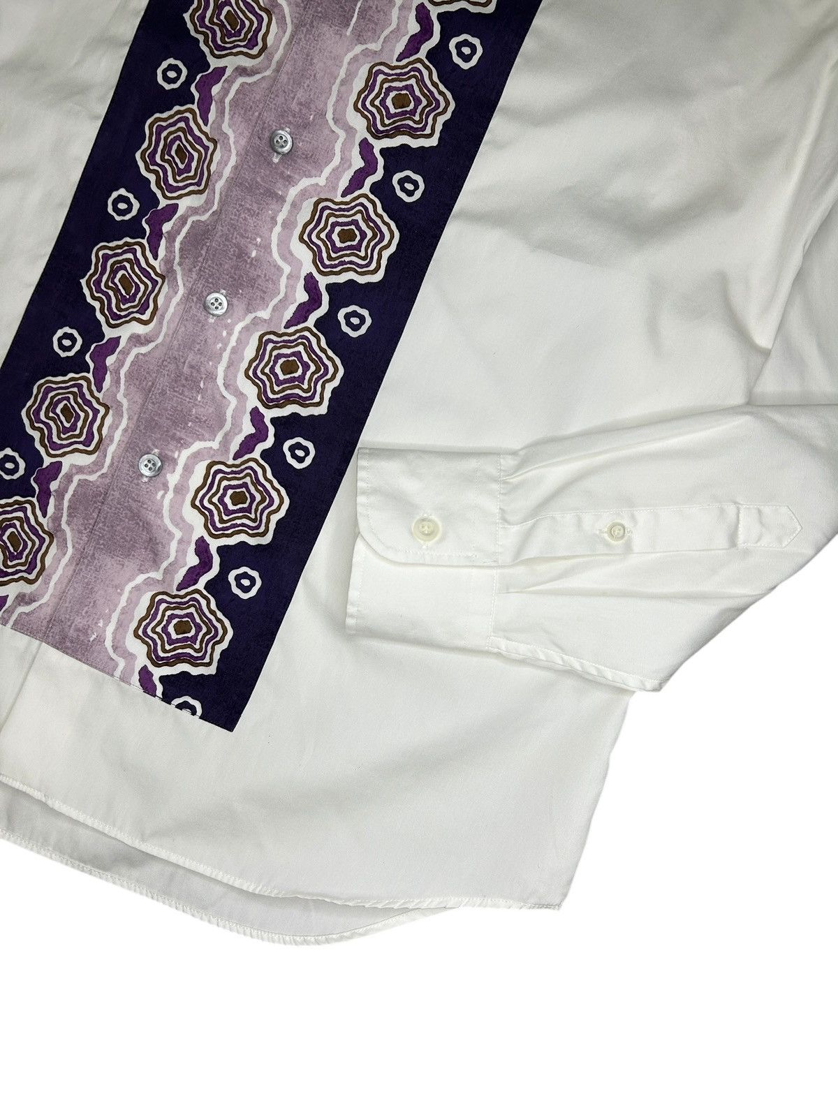 Prada F/W 05 Pattern Button Up Shirt Size US L / EU 52-54 / 3 - 6 Thumbnail