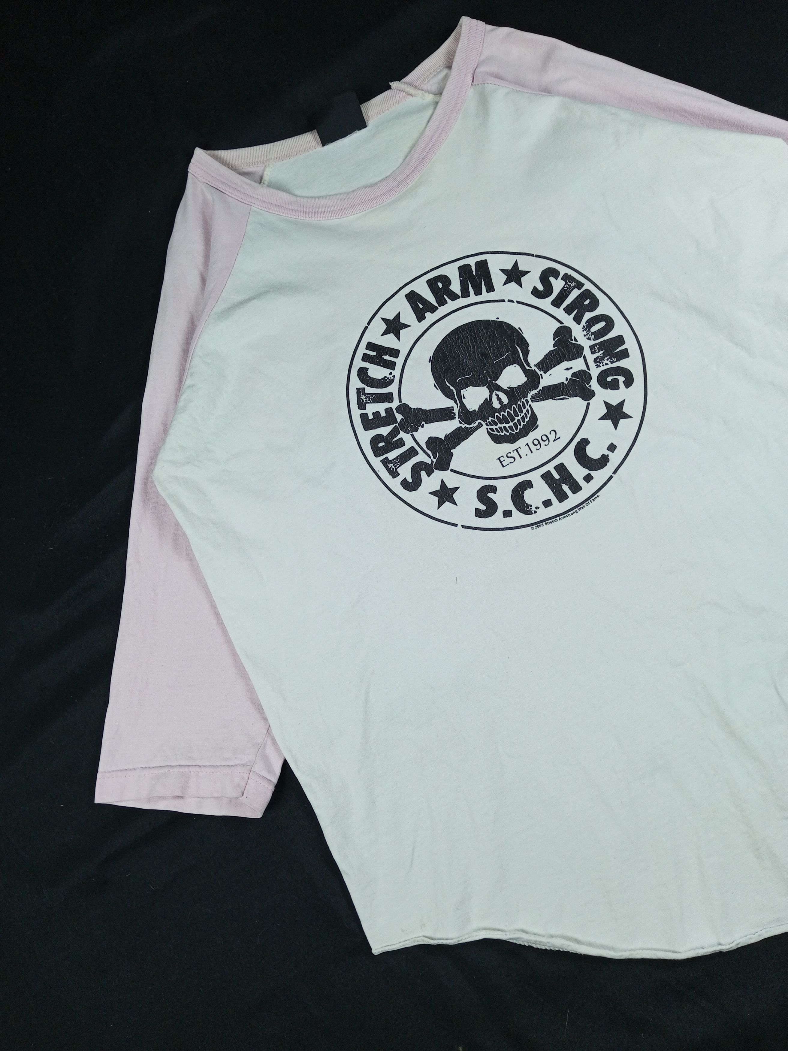Band Tees 2005 Stretch Arm Strong Hardcore Band Raglan T-Shirt Size US M / EU 48-50 / 2 - 3 Thumbnail