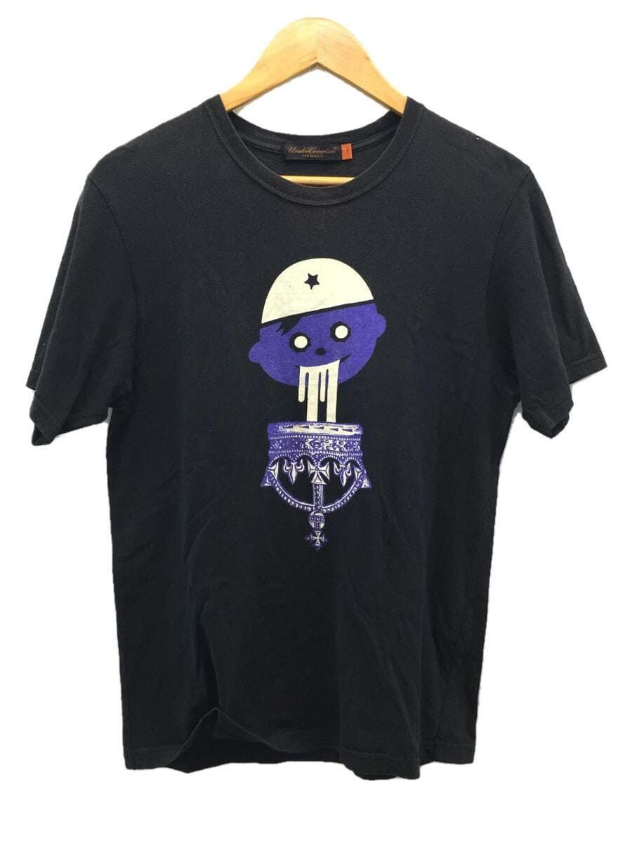 image of Undercover Crown T-Shirt in Black, Men's (Size Small)