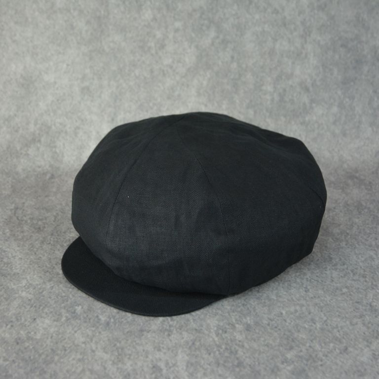 Yohji Yamamoto Yohji Yamamoto Pour Homme - LIN LINEN Beret Hat Size ONE SIZE - 5 Thumbnail
