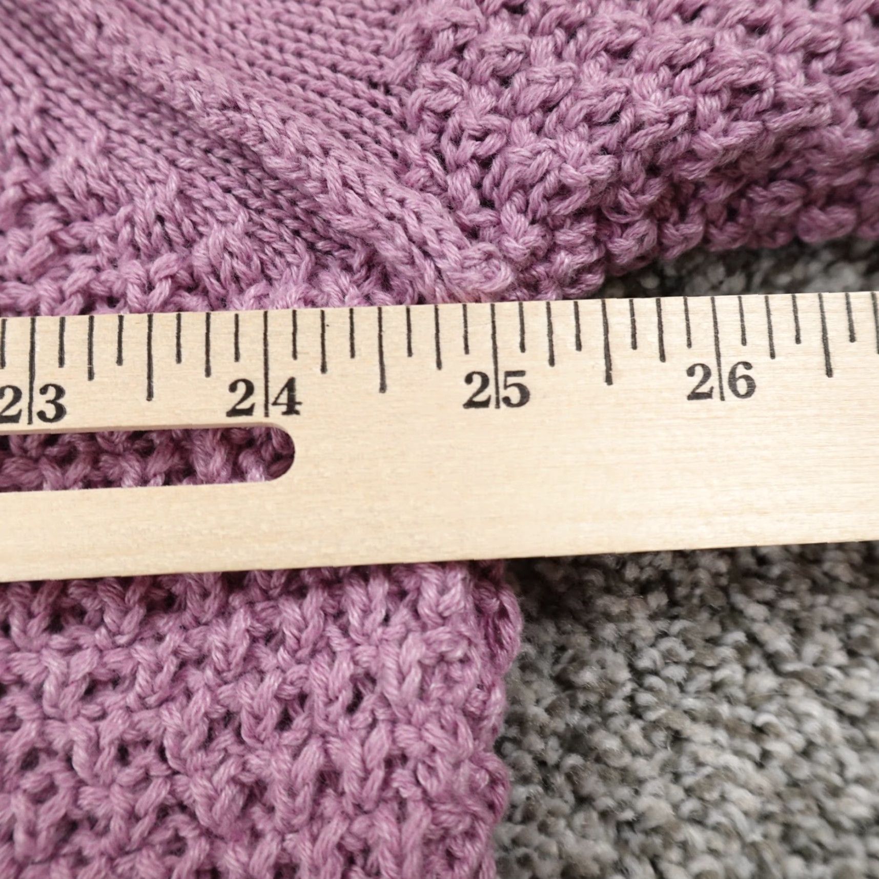 Gap Gap Sweater Women L Purple Chunky Knit Pullover Crewneck Shirt Casual Preppy Knit Sweatshirt Size L - Gap Size L / US 10 / IT 46 - 6 Thumbnail