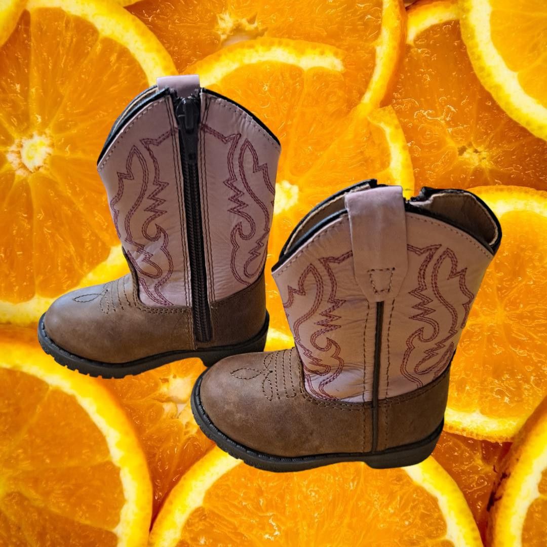 Other Kids Smoky Mountain Pink Cowgirl Boots Size 3 Size ONE SIZE - 1 Thumbnail