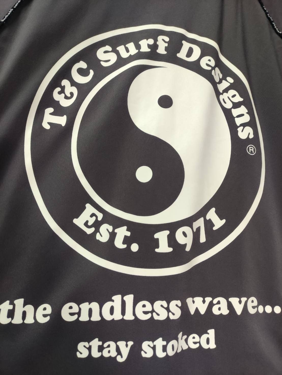 Vintage Vtg 00's T&C Surf Designs " The Endless Wave..." Zipper Size US L / EU 52-54 / 3 - 12 Thumbnail