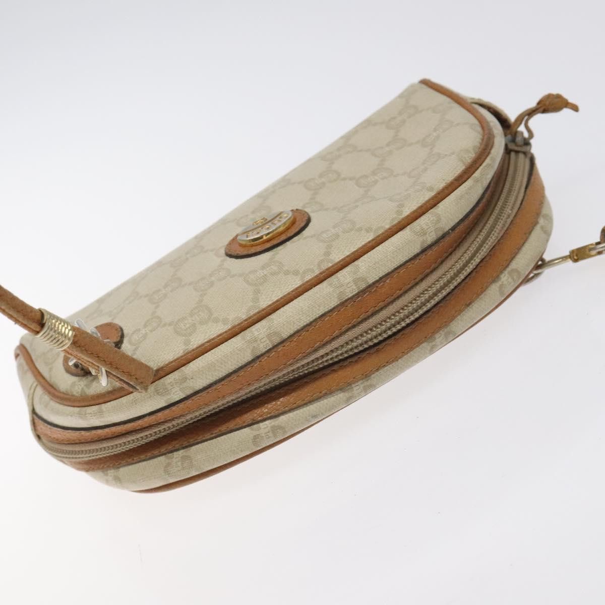 Gucci GUCCI GG Plus Supreme Shoulder Bag Pvc Ivory Gold Size ONE SIZE - 6 Thumbnail