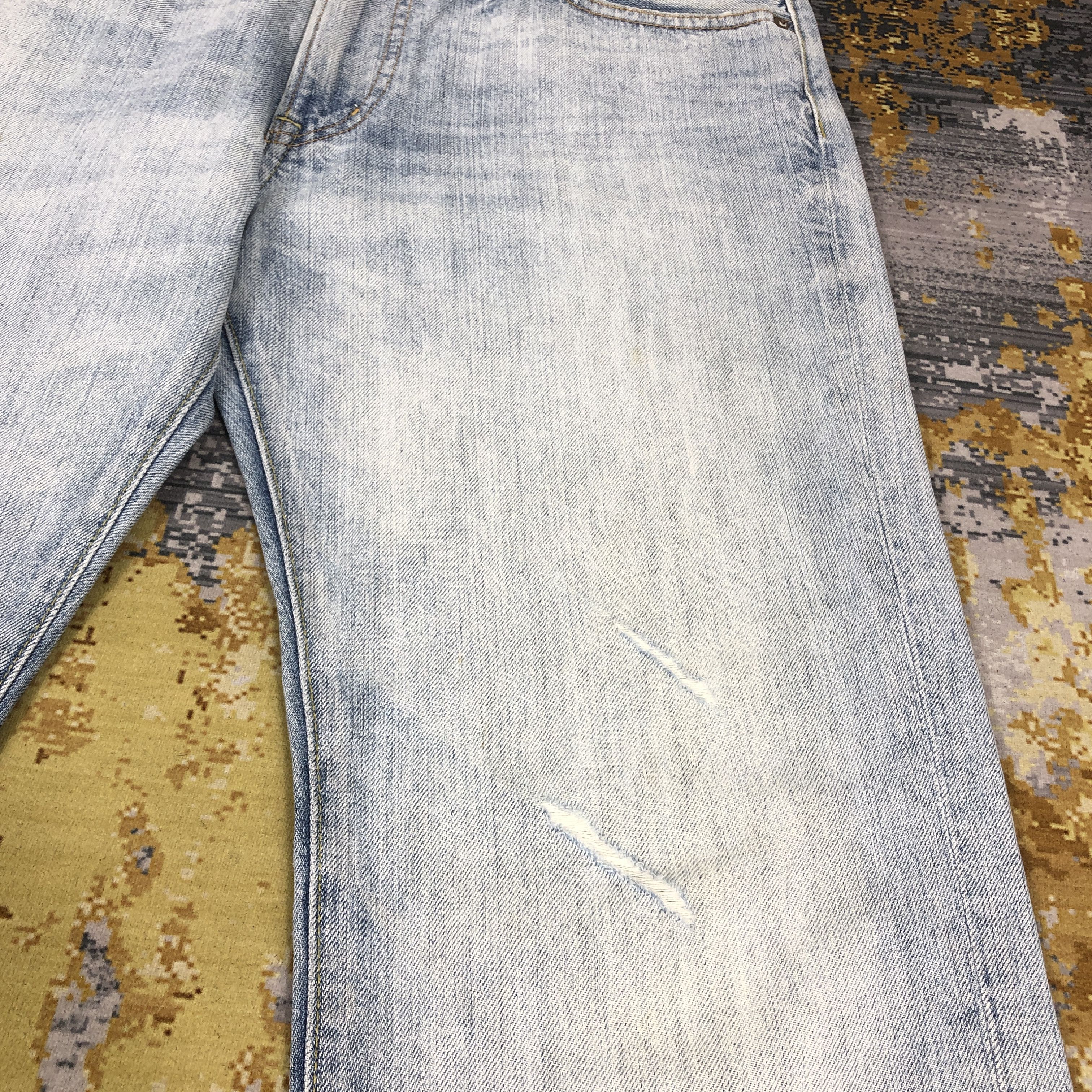 Uniqlo × Vintage Uniqlo Jeans Regular Straight Denim 35 x 33 L1288 Size US 35 - 4 Thumbnail