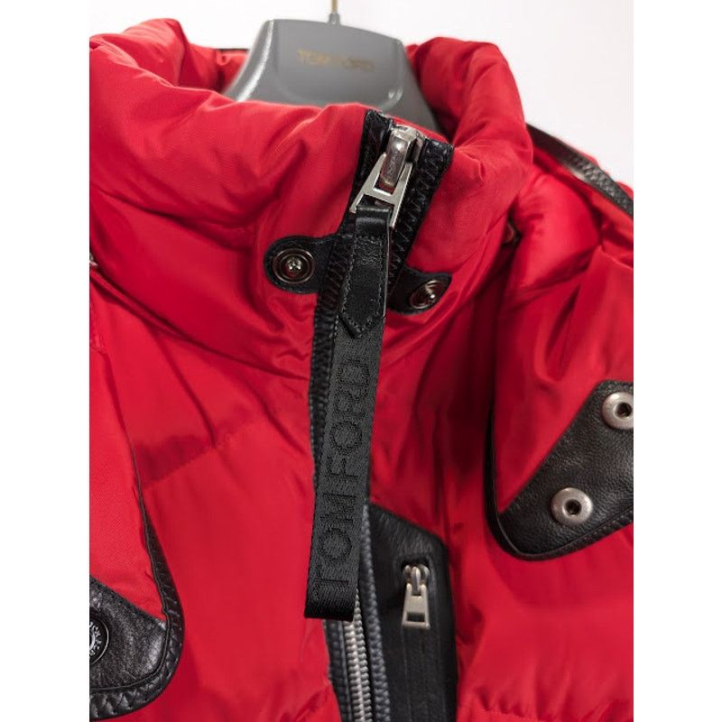 Tom Ford o1rshd1 Puffer Jacket in Candy Red Size US M / EU 48-50 / 2 - 11 Thumbnail