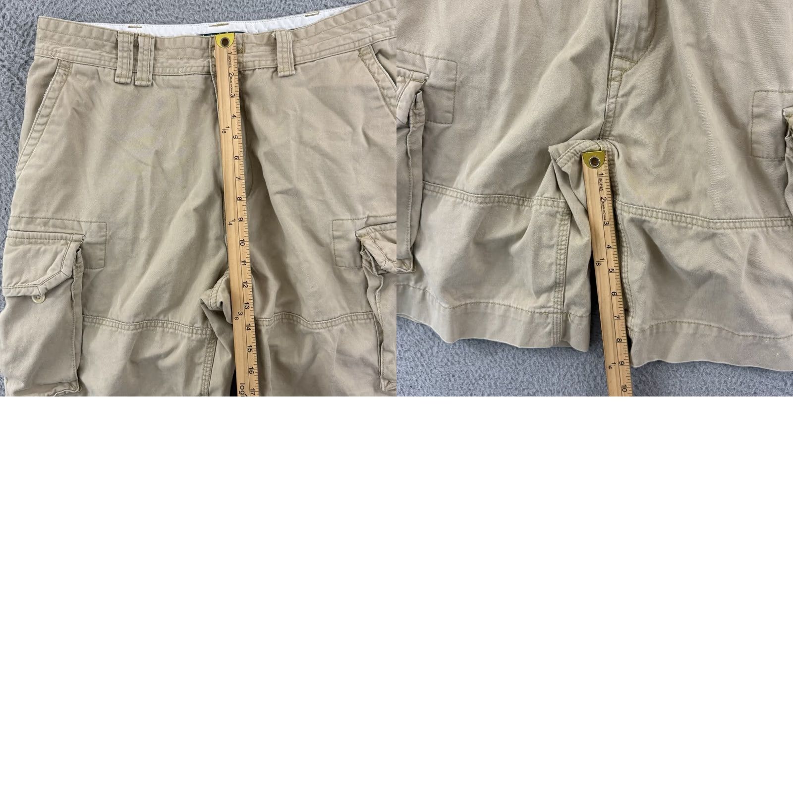 Ralph Lauren VINTAGE Polo Ralph Lauren Cargo Shorts Men’s 36 Beige Chino Khaki Zip Y2K Size US M / EU 48-50 / 2 - 9 Thumbnail