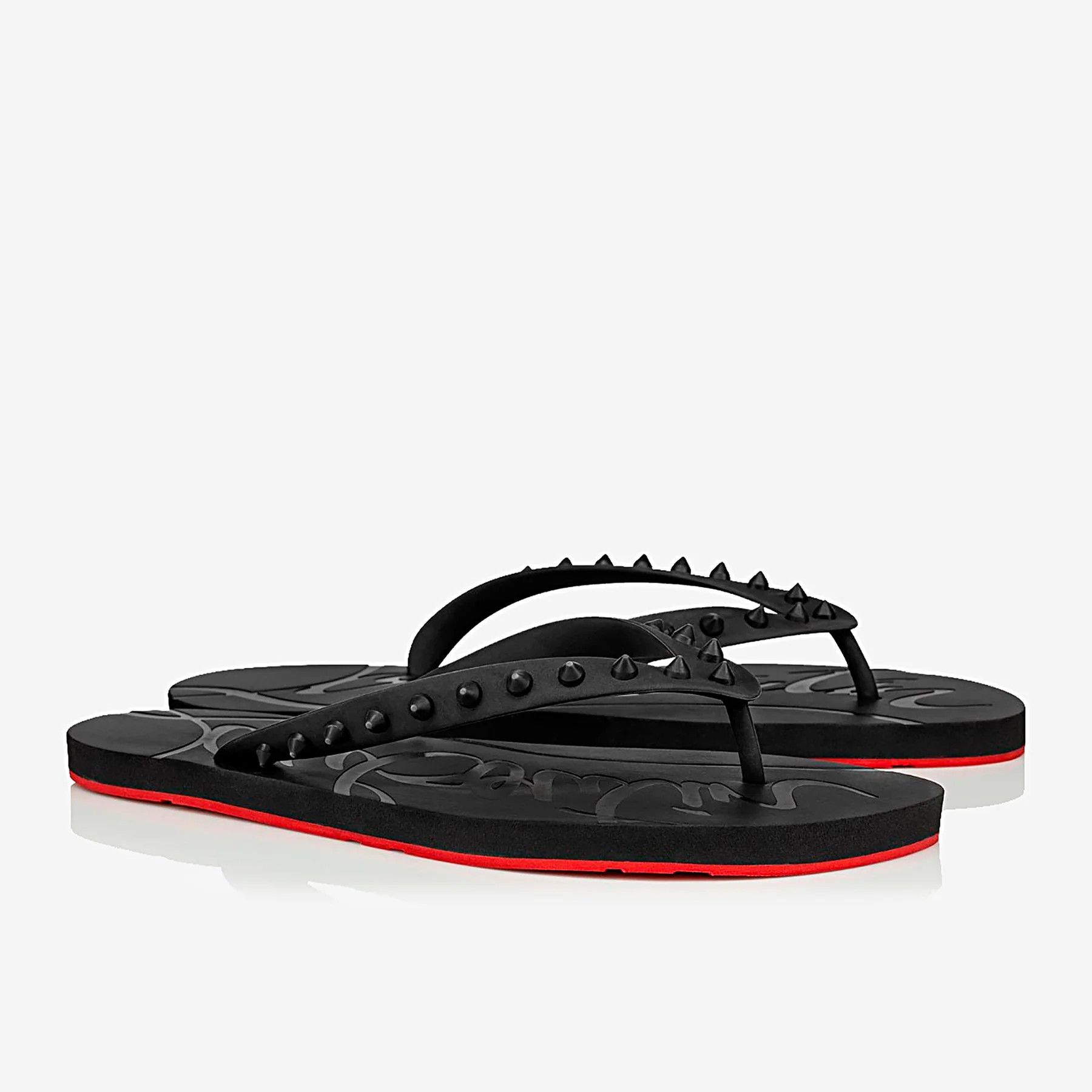 Christian Louboutin o1s1wg110225 Slip in Black Size US 12 / IT 42 - 2 Thumbnail