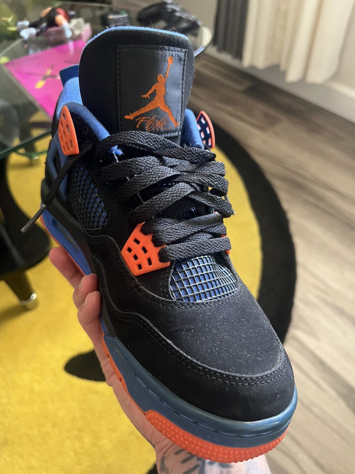 Jordan Brand Retro Jordan 4 Cavs Size US 8 / EU 41 - 7 Thumbnail