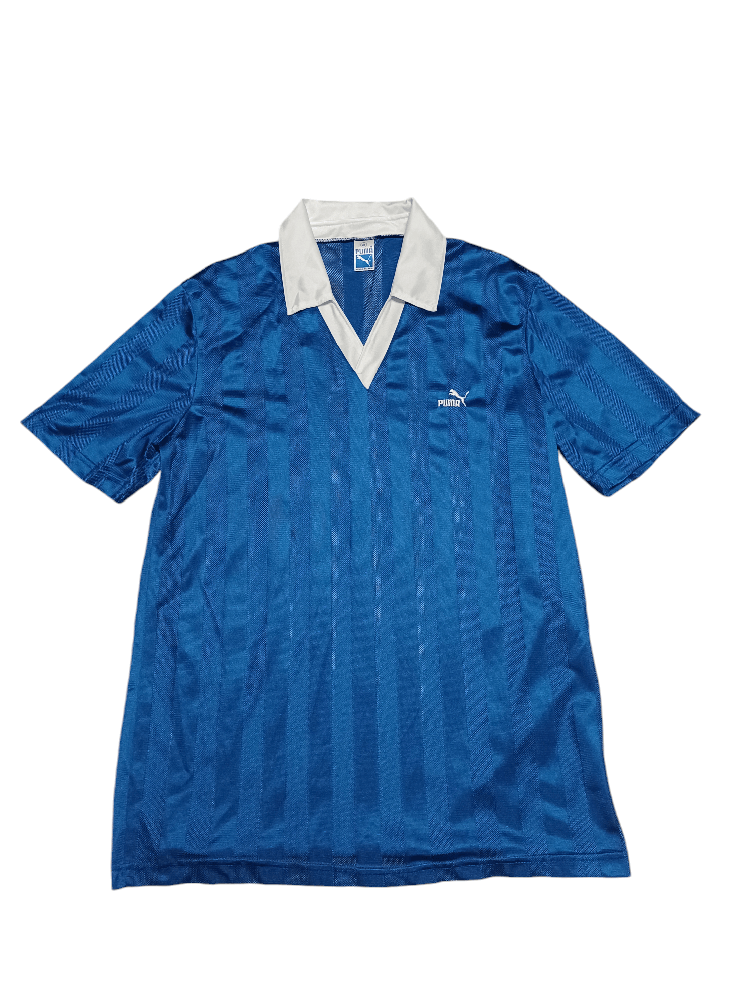 Puma PUMA EARLY 80S VINTAGE MADE IN SPAIN V-NECK SOCCER JERSEY Size US M / EU 48-50 / 2 - 1 Thumbnail