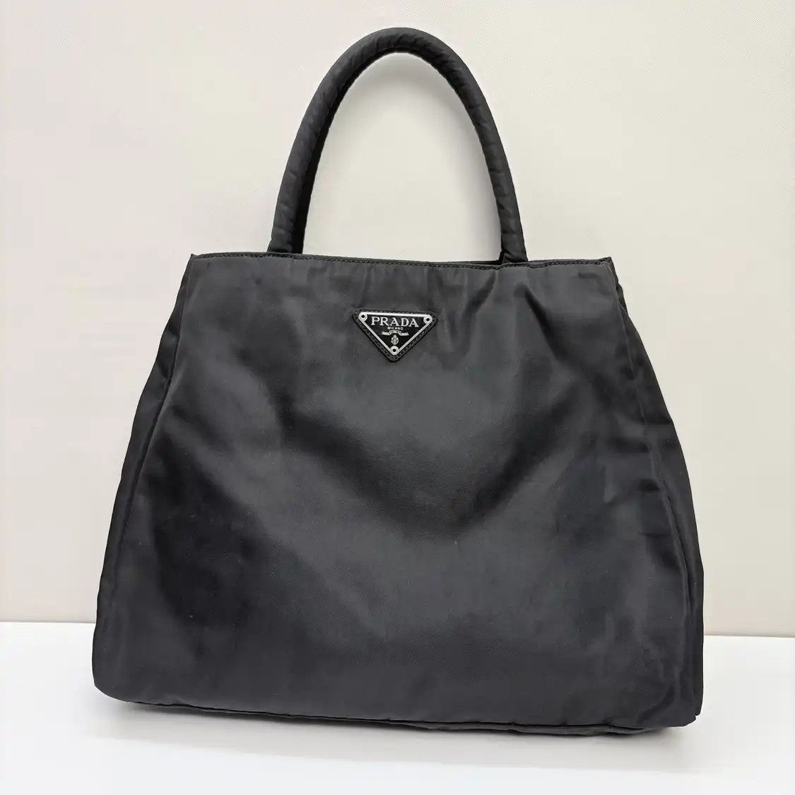 Prada PRADA Twin black nylon logo handbag Size ONE SIZE - 1 Thumbnail