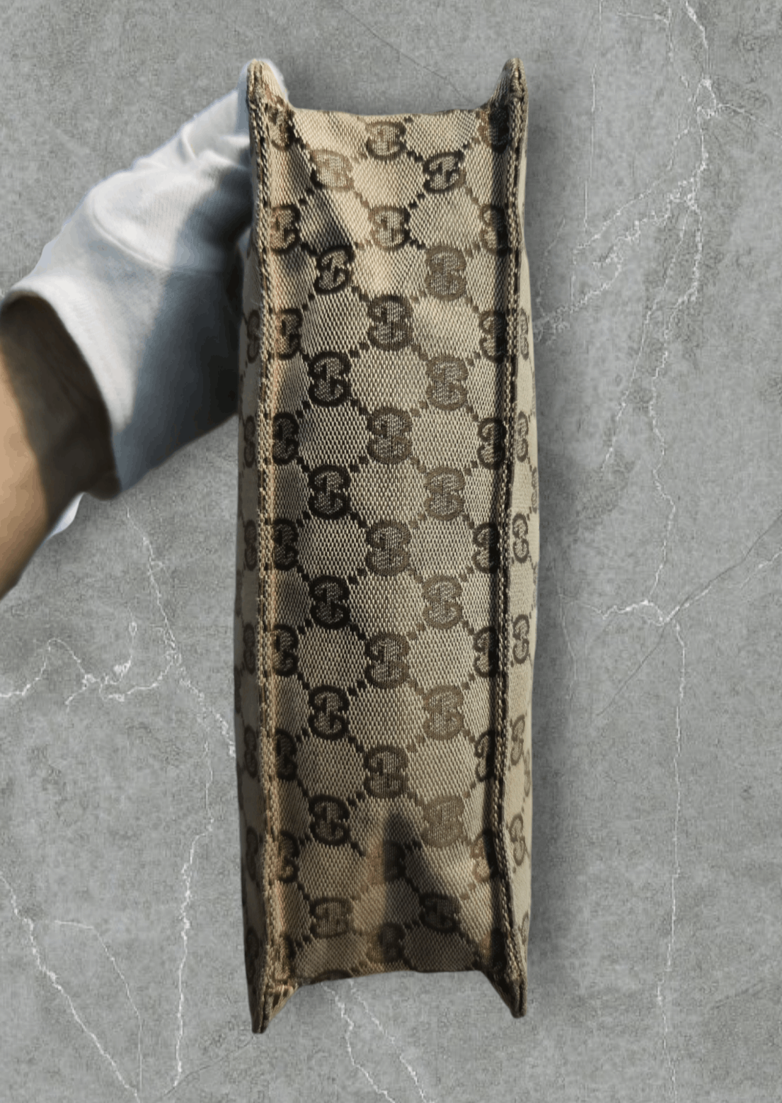 Gucci Gucci GG Monogram Canvas Eclipse Small Messenger Bag Size ONE SIZE - 8 Thumbnail