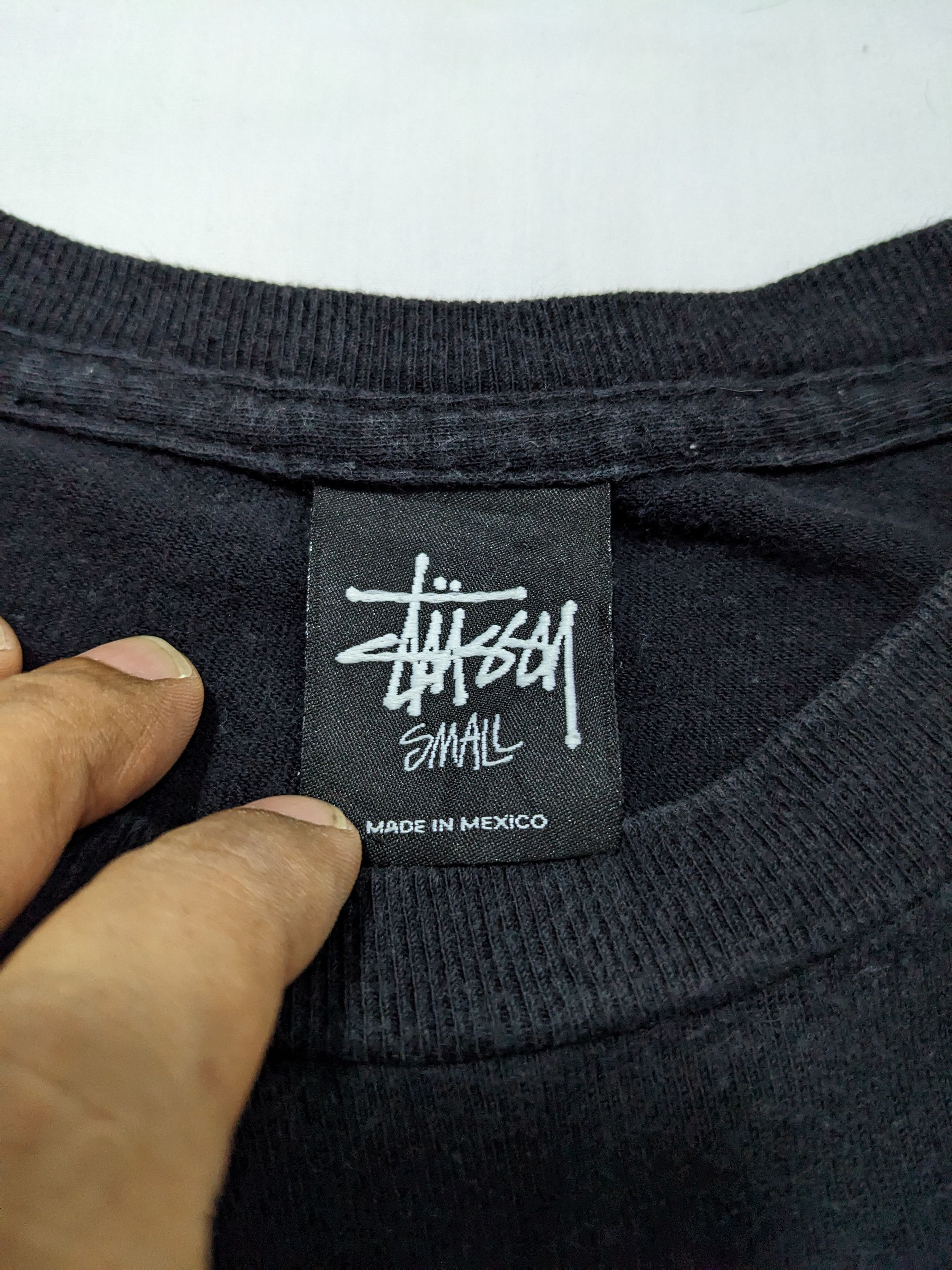 Stussy × Vintage Vintage Y2K Stussy International Tribe Backhit Black T Shirt Size US S / EU 44-46 / 1 - 5 Thumbnail