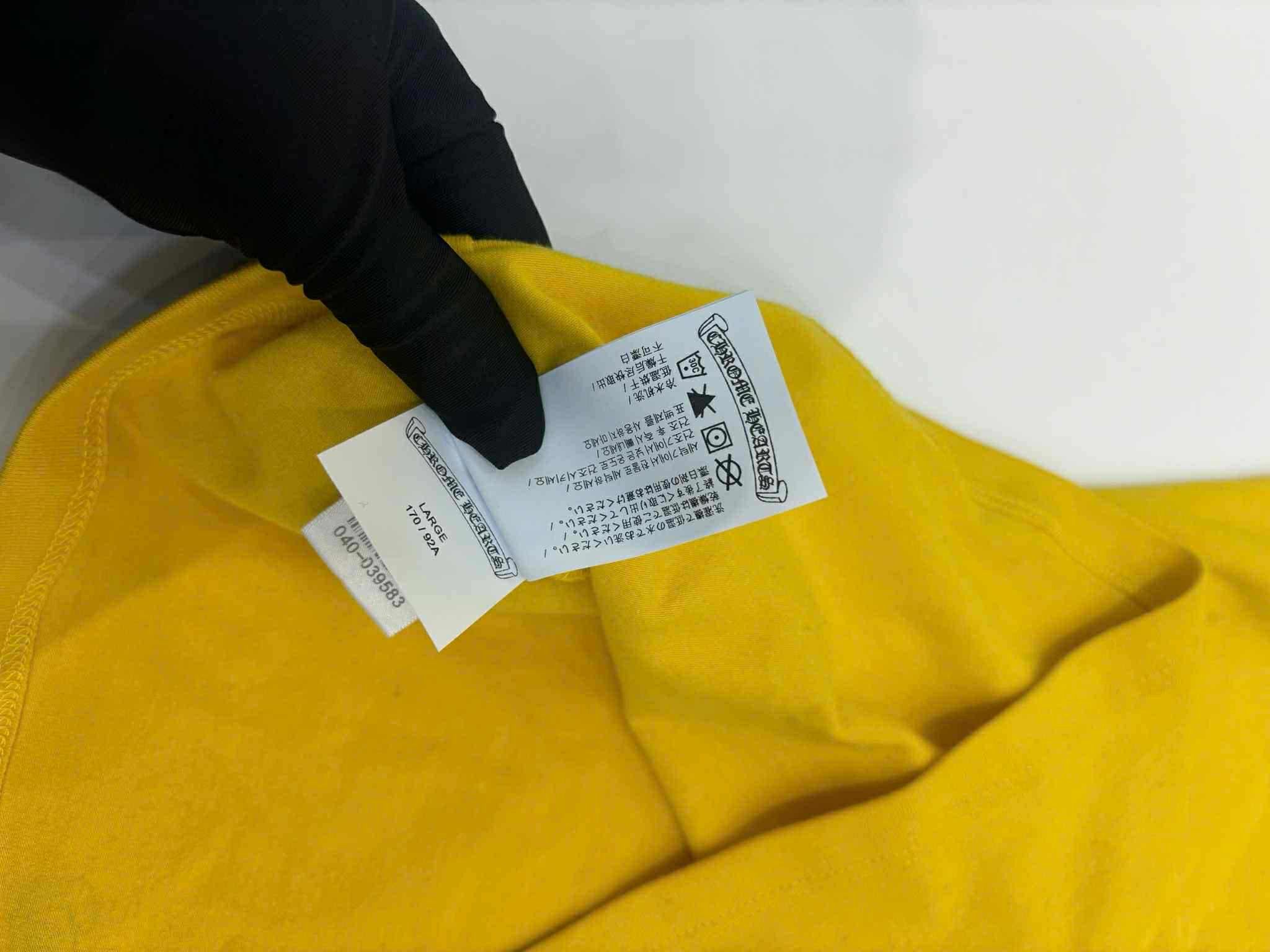 Chrome Hearts Chrome Hearts Yellow＆Black Horseshoe Logo Tank top Size L / US 10 / IT 46 - 7 Thumbnail