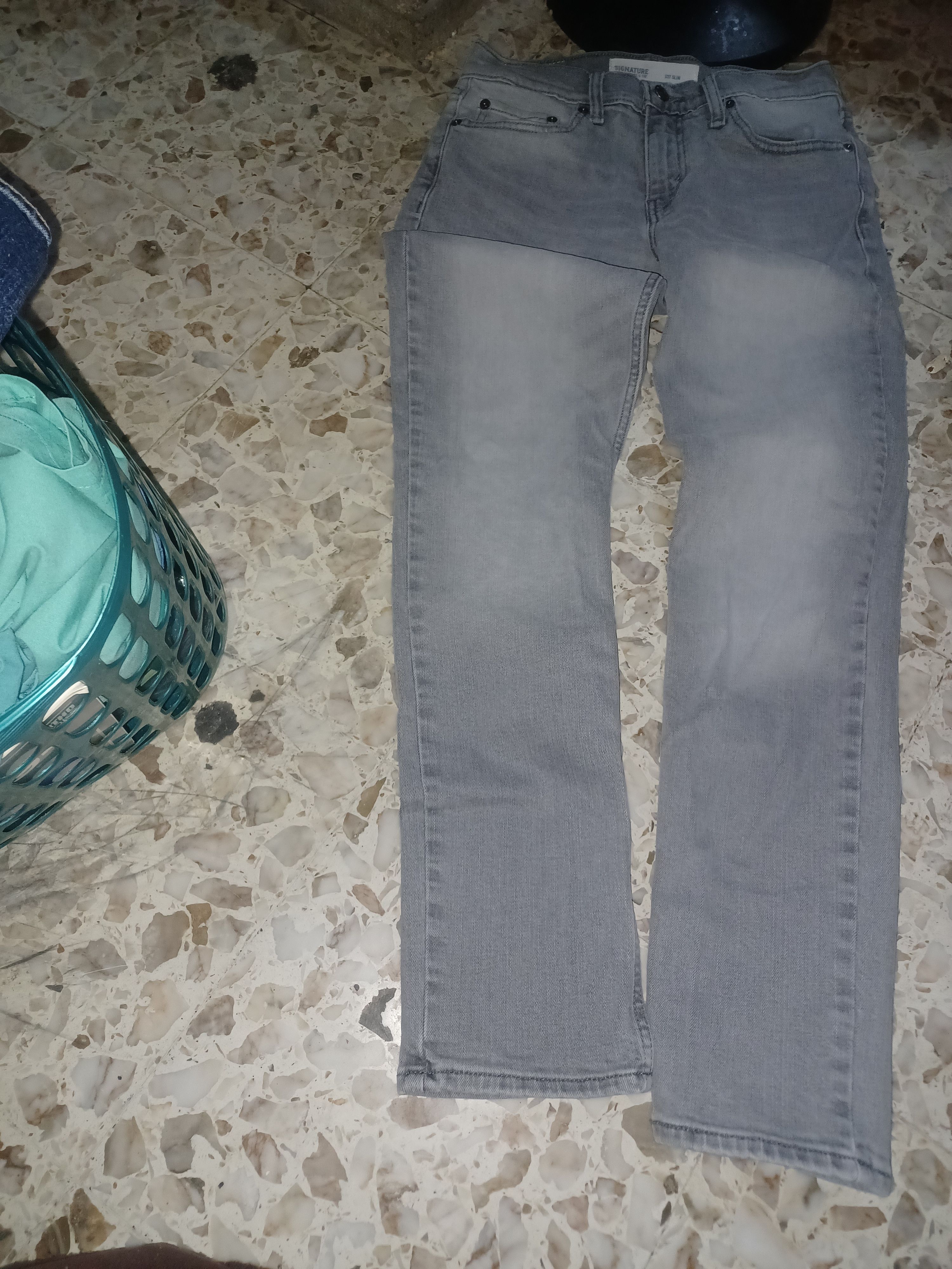 Levi's Levi's Signature Men's Jeans S37 Slim 29 x 30 Gray Size US 39 - 1 Thumbnail