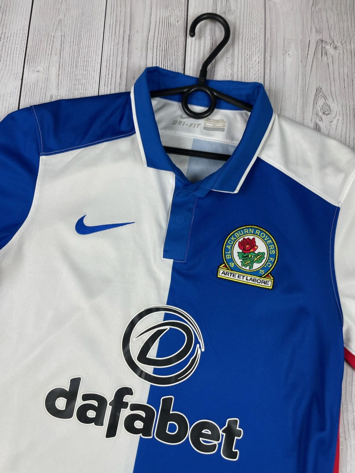 Nike Vintage nike Blackburn soccer jersey size S logo Size US S / EU 44-46 / 1 - 2 Thumbnail