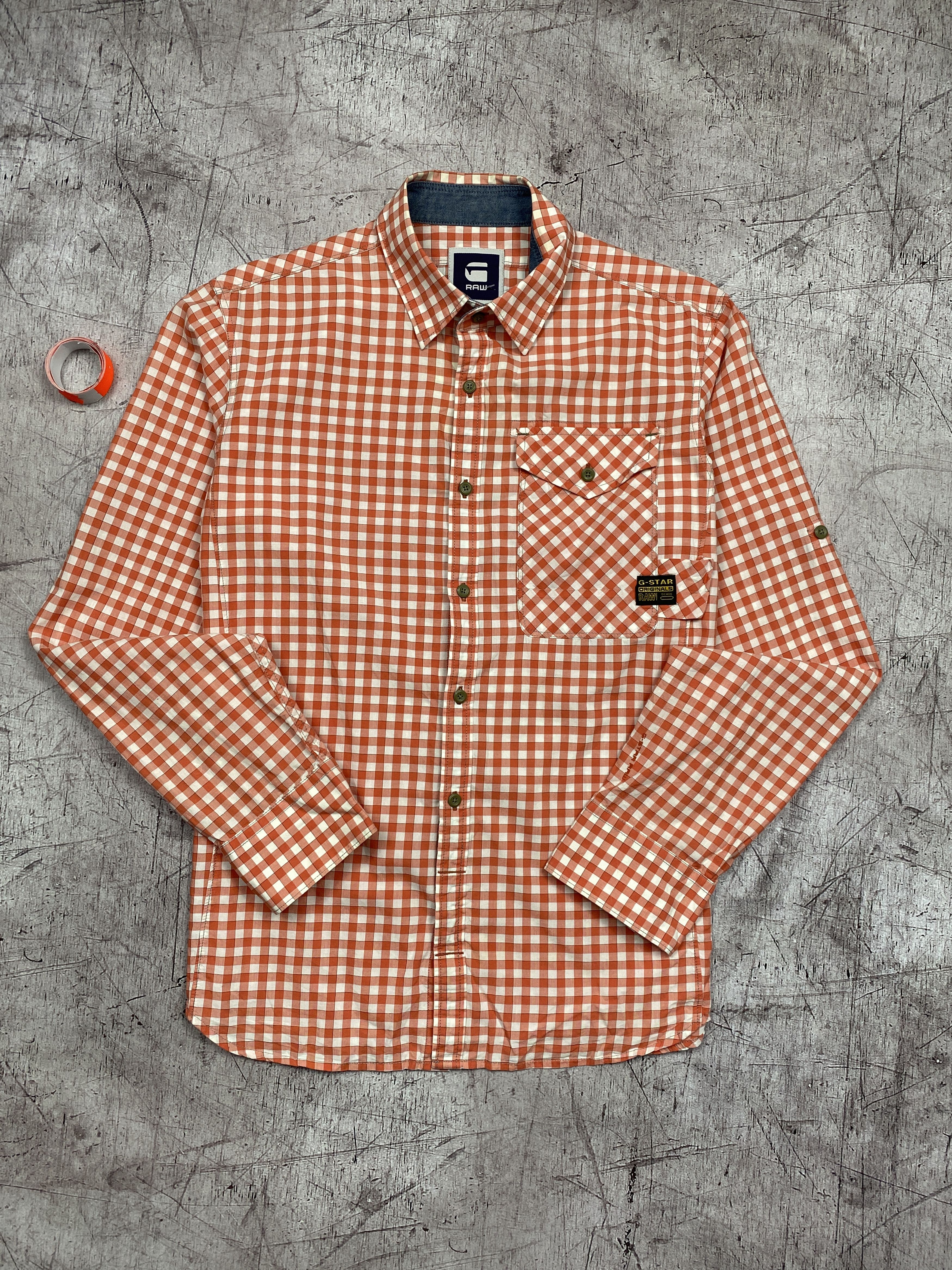 G-Star G Star Raw Vintage Mens Long Sleeve Shirt Size US L / EU 52-54 / 3 - 1 Thumbnail