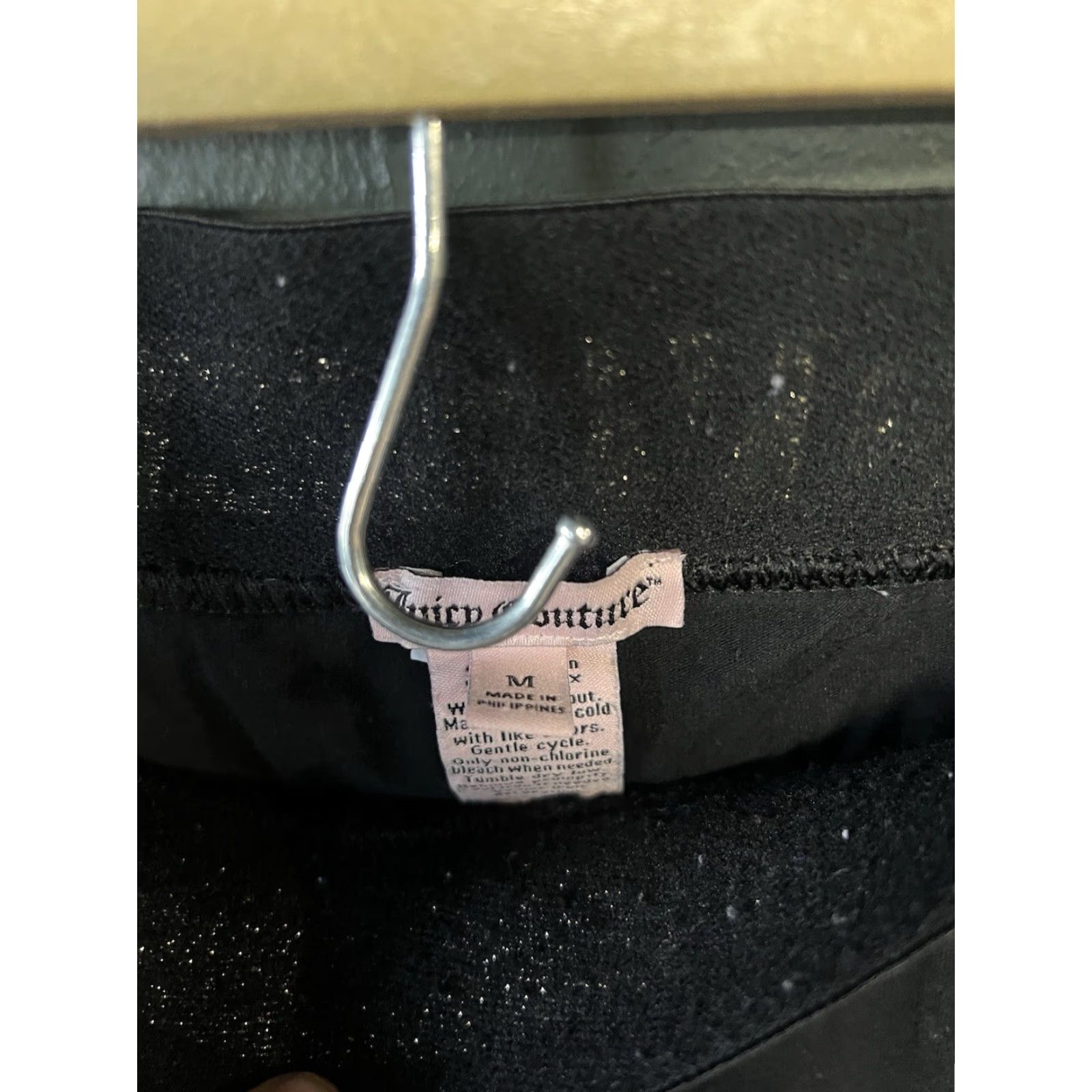 Juicy Couture Juicy Couture Womens Black Cropped Leggings Pants Size Medium Size 32" / US 10 / IT 46 - 3 Thumbnail