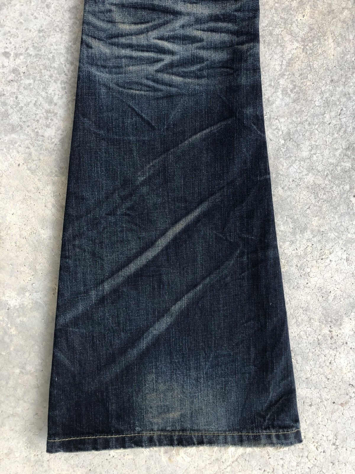 Japanese Brand Yoshitomo Nara Lolita Flared Jeans Distressed Size US 31 - 11 Thumbnail