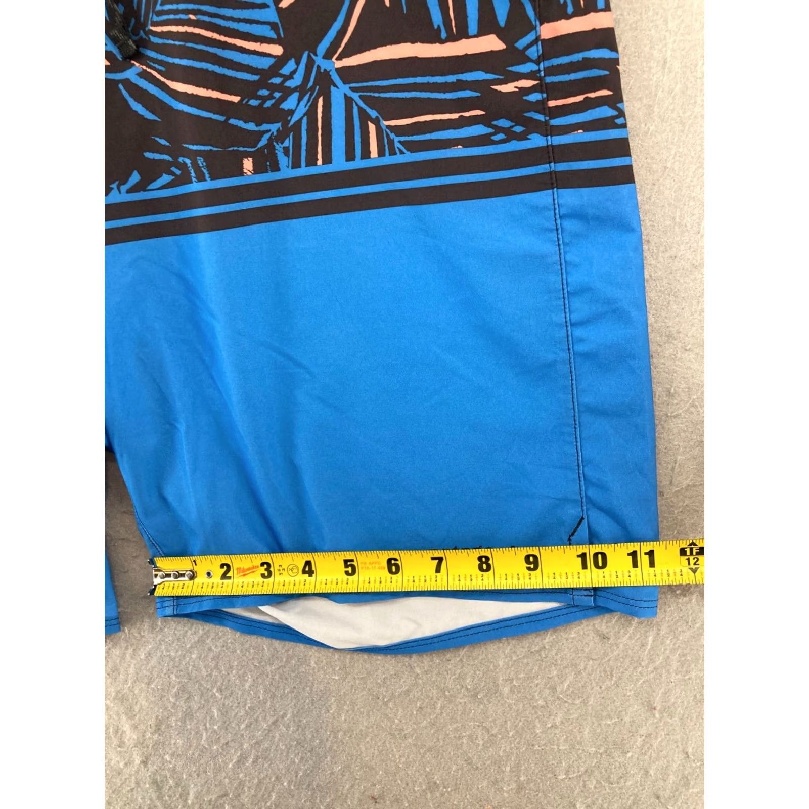 Patagonia Patagonia Men Board Shorts 36 Blue Swim Striped Polyester Blend Regular Beach Lifeguard Surfing Men Size US 36 / EU 52 - 5 Thumbnail