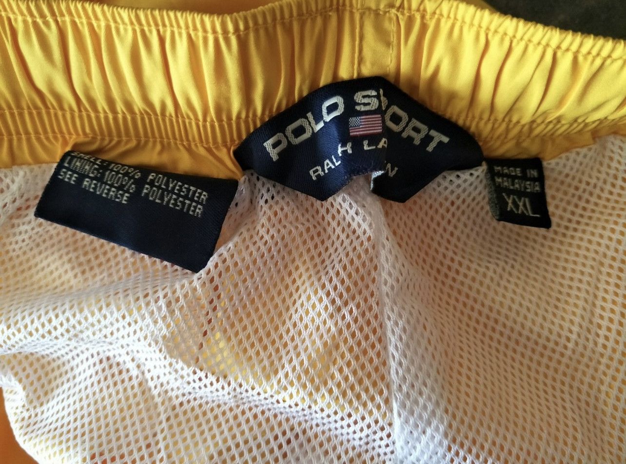 Polo Ralph Lauren Yellow Colour Polo Ralph Lauren Nylon Pant Size US 35 - 6 Thumbnail