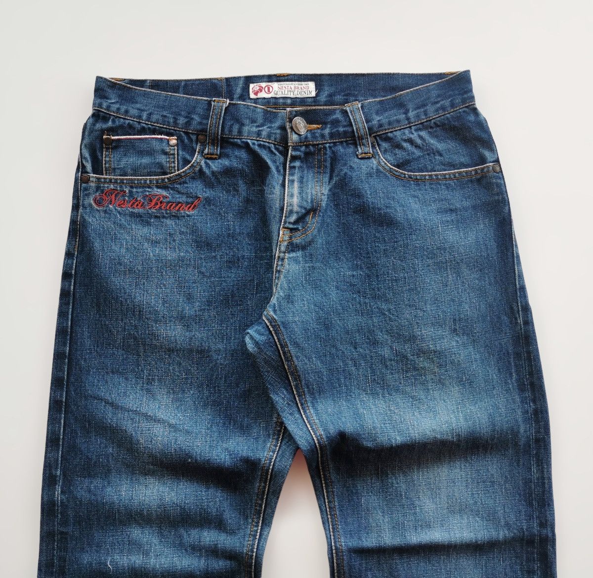 Japanese Brand Nesta Brand Selvedge Jeans Size US 32 / EU 48 - 2 Thumbnail