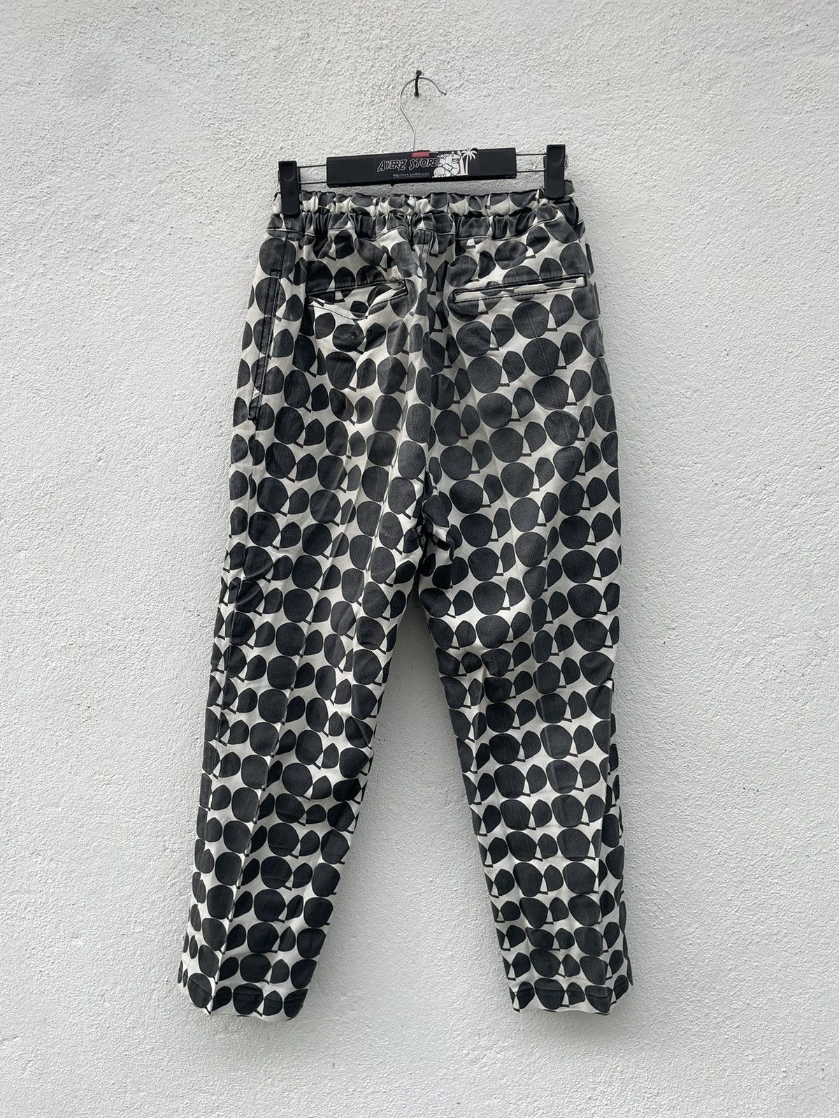 Comme des Garcons Black Comme Des Garcons CDG Black Dot Polyester Faded Pants Size US 31 - 8 Thumbnail