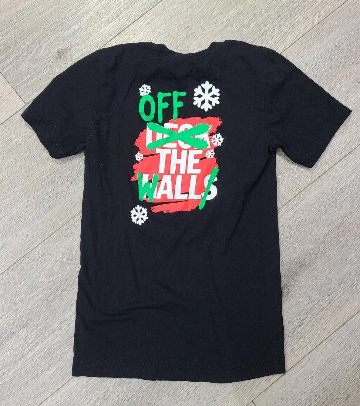 Vans Vans Christmas Shirt XS Off The Wall - Deck The Halls Rare Size XS / US 0-2 / IT 36-38 - 3 Thumbnail