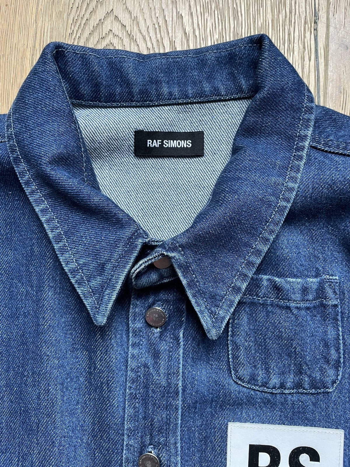 Raf Simons Denim Shirt Size US L / EU 52-54 / 3 - 3 Thumbnail
