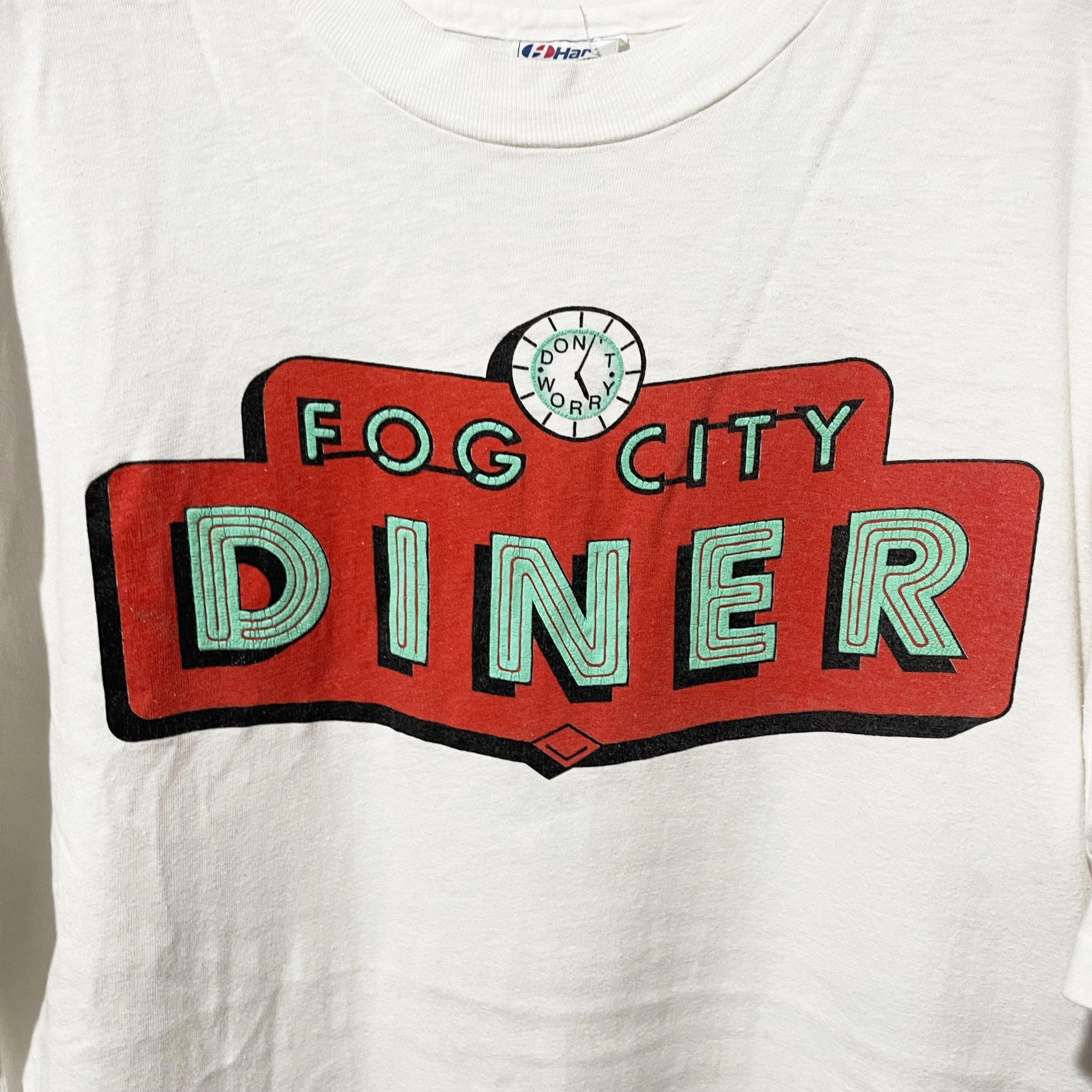 Vintage Vintage 90s Fog City San Francisco T-Shirt Size US XL / EU 56 / 4 - 2 Thumbnail