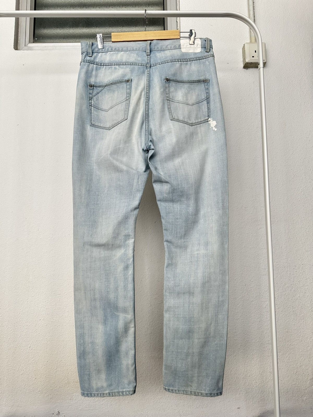 Zadig & Voltaire 00's Zadig & voltaire washed blue denim jeans Size US 35 - 13 Thumbnail