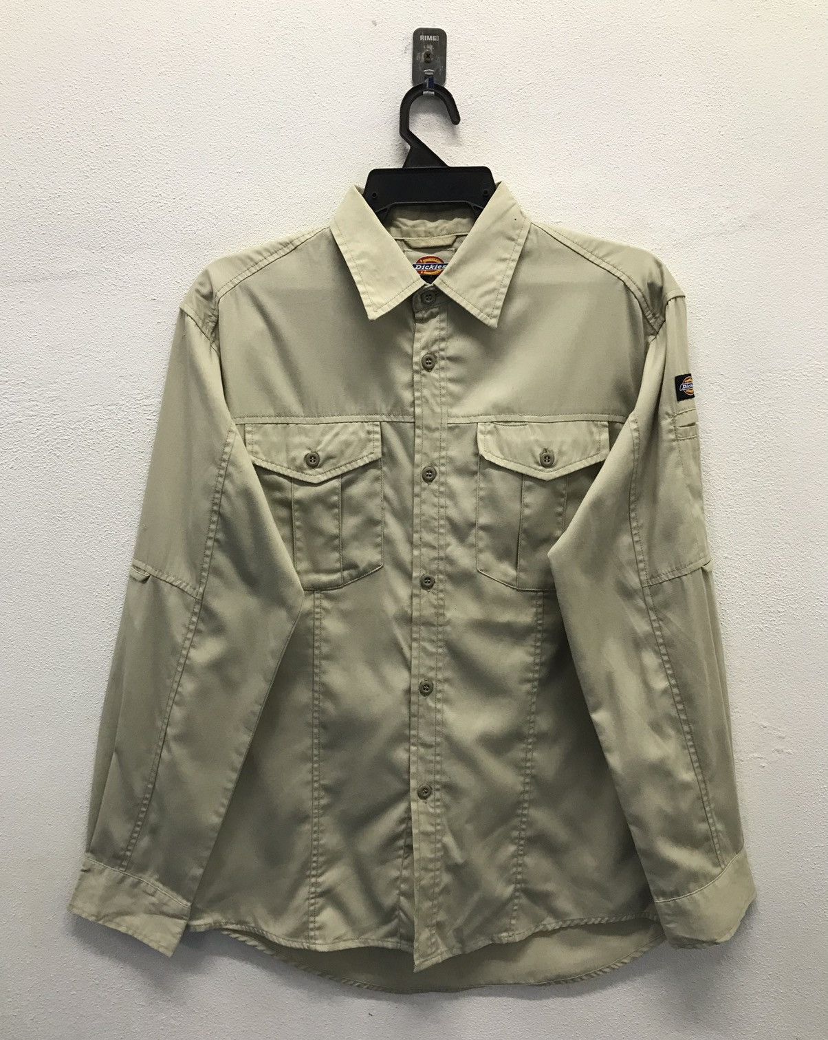 Dickies × Vintage Vintage Dickies Long Sleeve Shirt Button Up Size US L / EU 52-54 / 3 - 1 Thumbnail