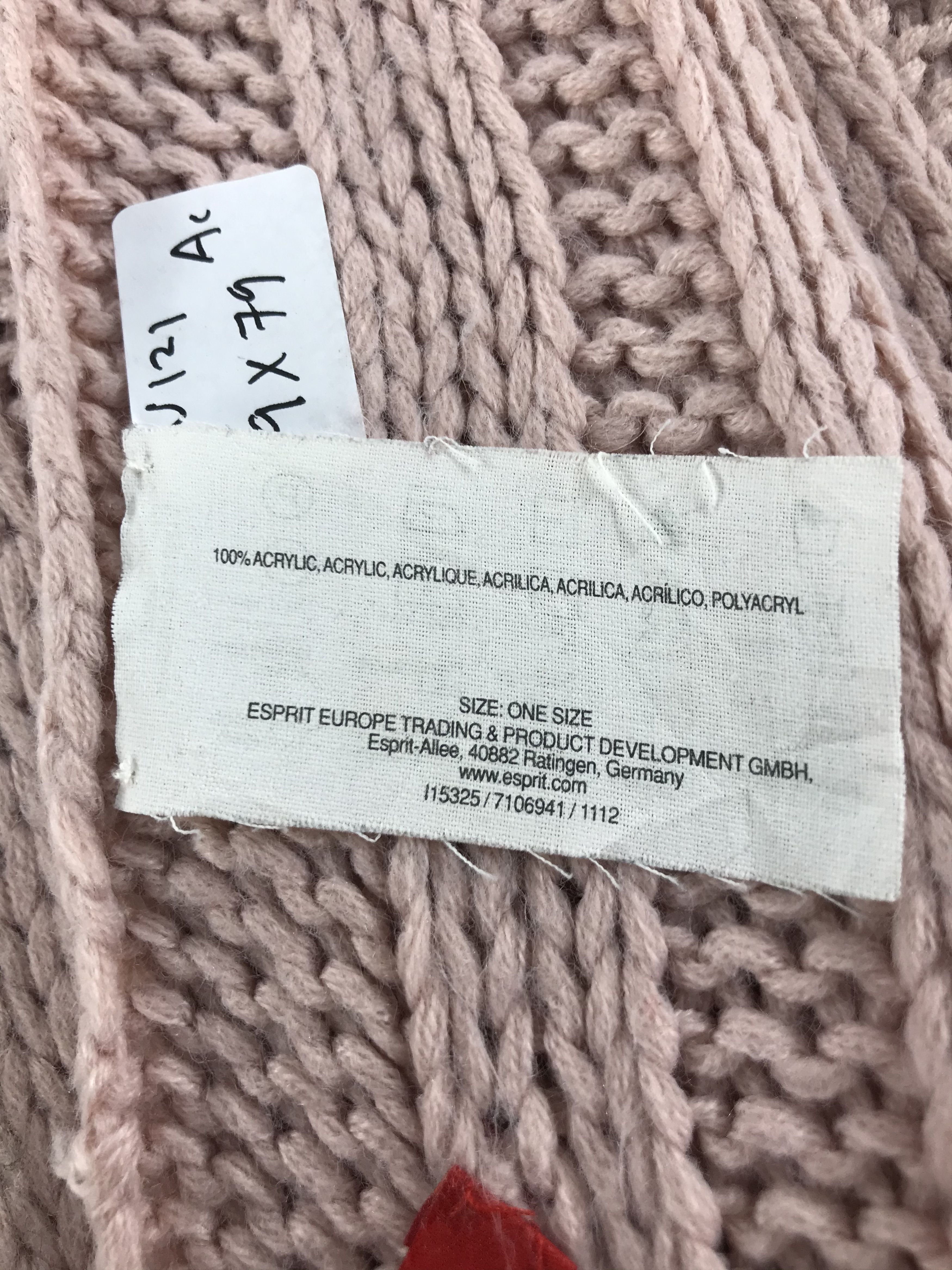 Esprit Esprit Knitted Wool Scarf Muffler V121 Size ONE SIZE - 5 Thumbnail