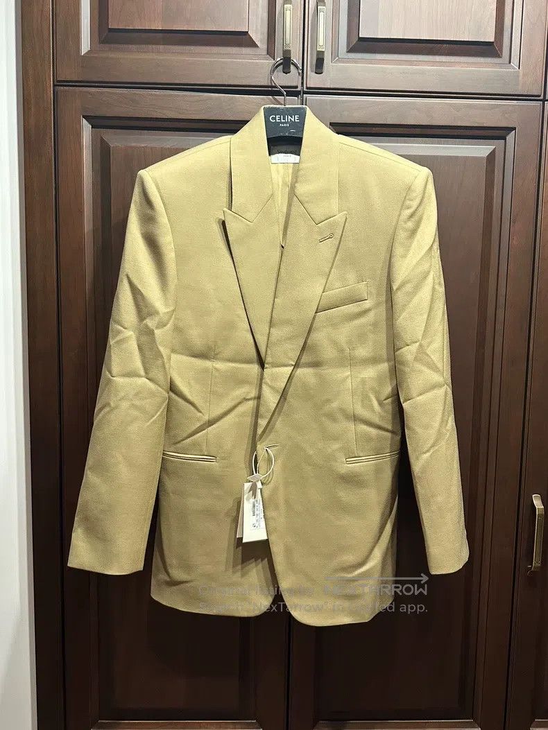 Saint Laurent Paris Saint Laurent Paris Beige Wool Flannel Suit i Size US M / EU 48-50 / 2 - 4 Thumbnail