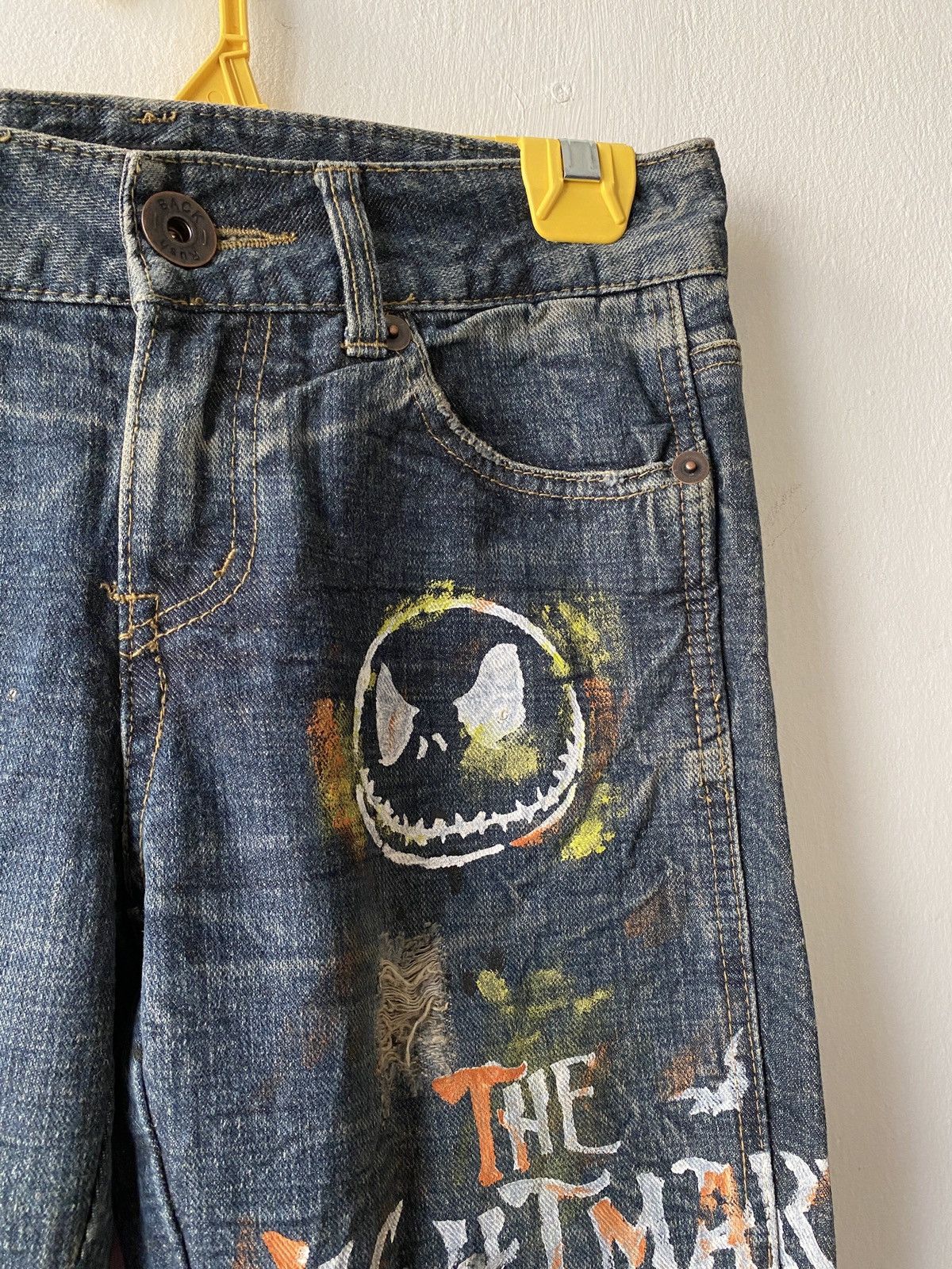 Japanese Brand Japanese Brand Back Rush Flare Distressed Denim Size US 29 - 9 Thumbnail