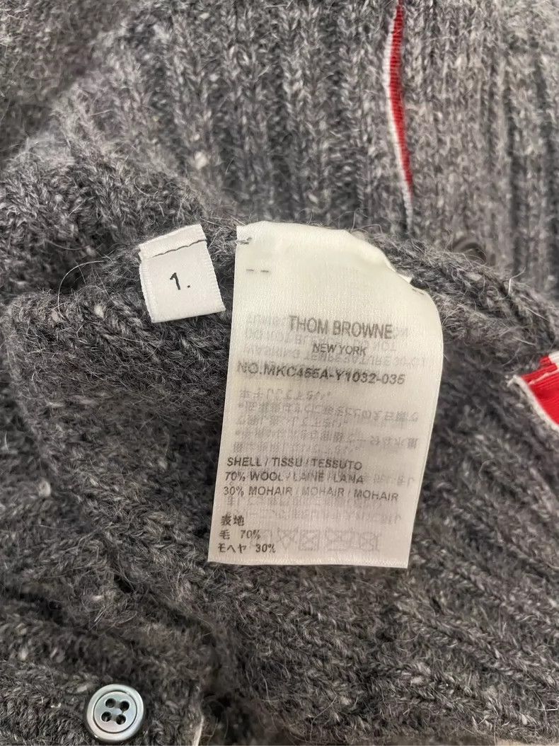 Thom Browne Thom Browne size1 Woolen horsehair sweater Size US S / EU 44-46 / 1 - 5 Thumbnail