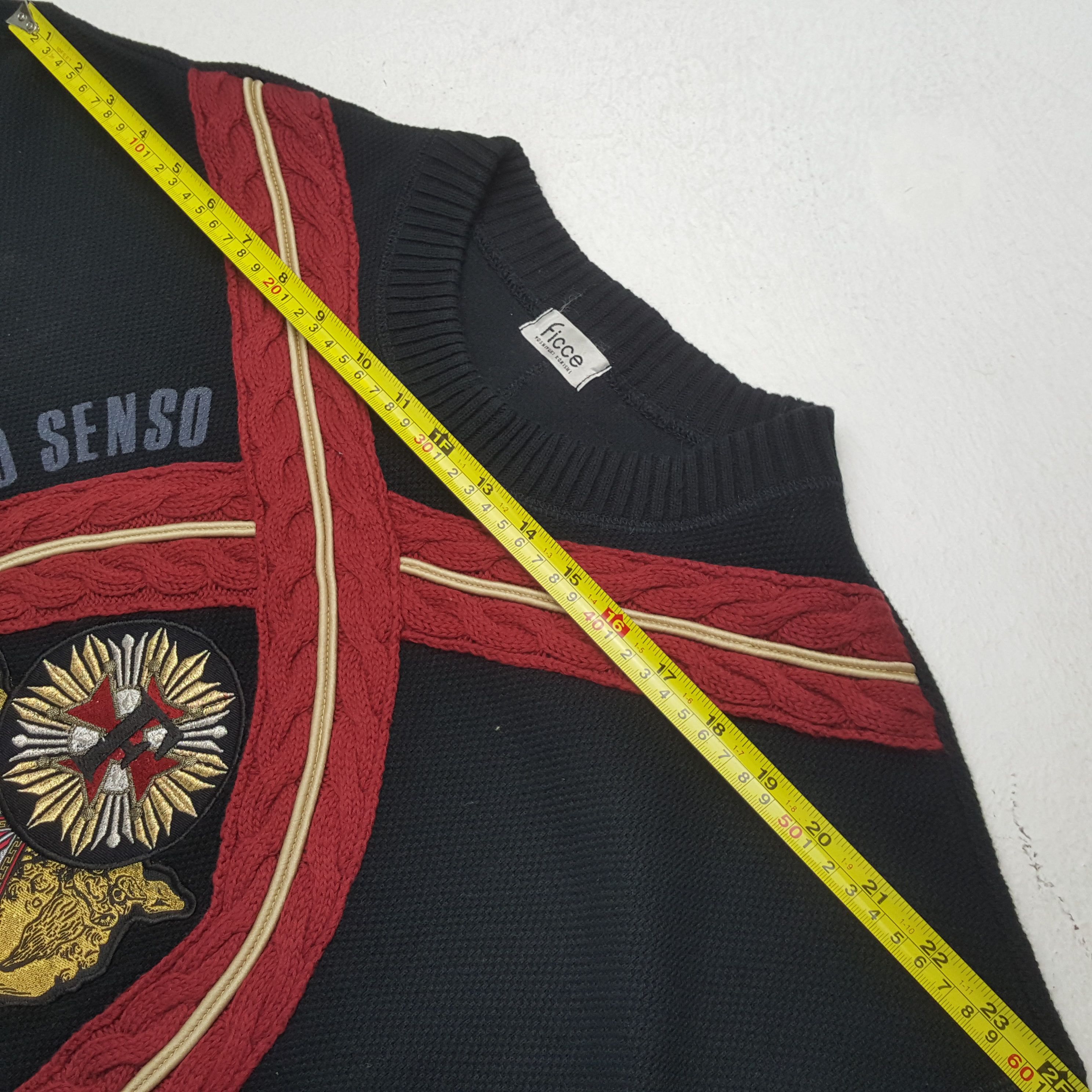 Vintage Vintage Yoshiyuki Konishi Japan Brand Sweatshirt RR8 Size US XXL / EU 58 / 5 - 5 Thumbnail