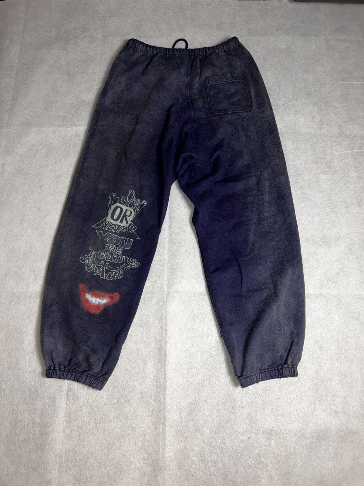 Maison MIHARA YASUHIRO Blue Maison Mihara Sweatpants Size US 36 / EU 52 - 4 Thumbnail